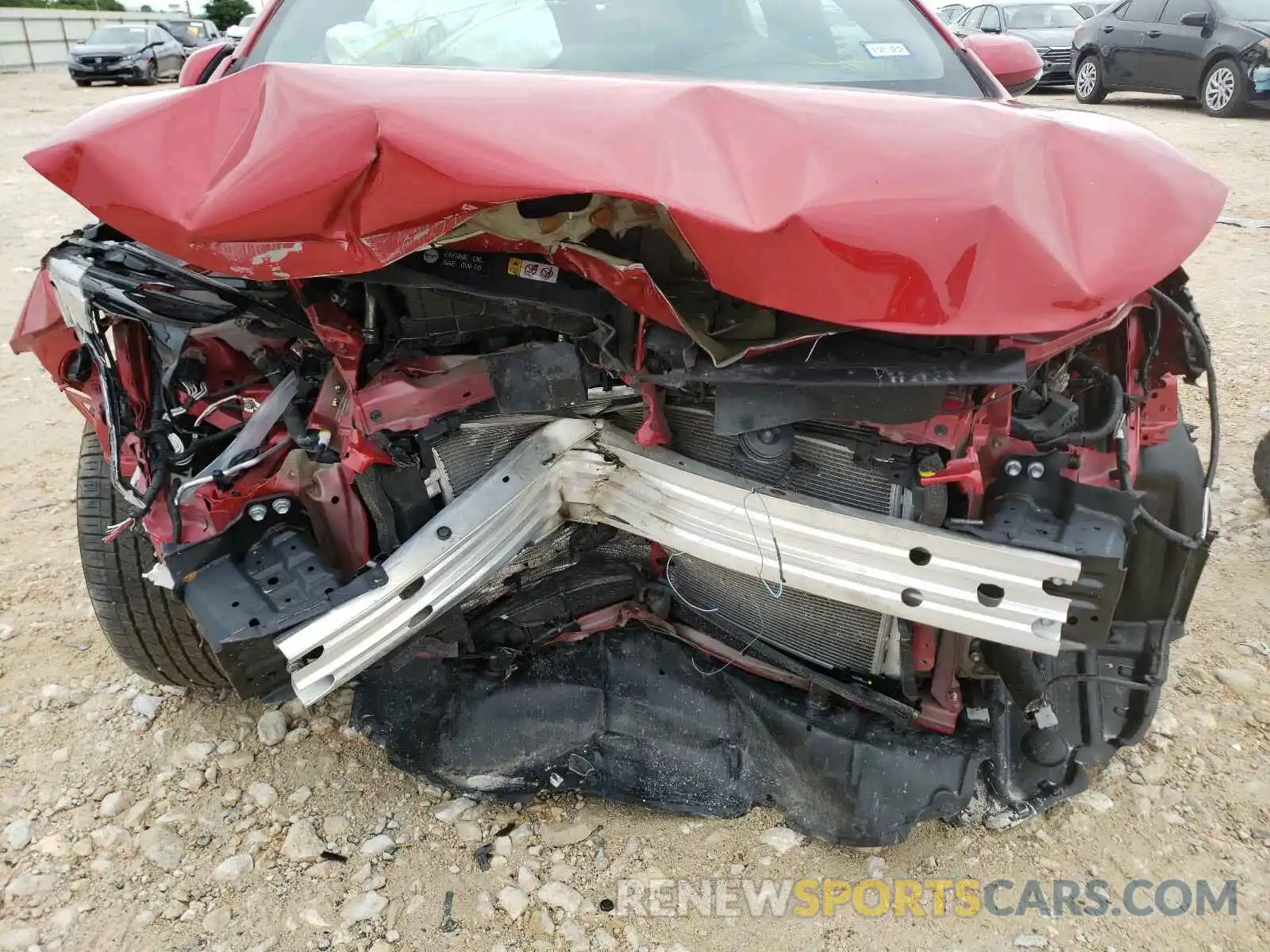 9 Photograph of a damaged car 5YFS4MCE3MP076089 TOYOTA COROLLA 2021