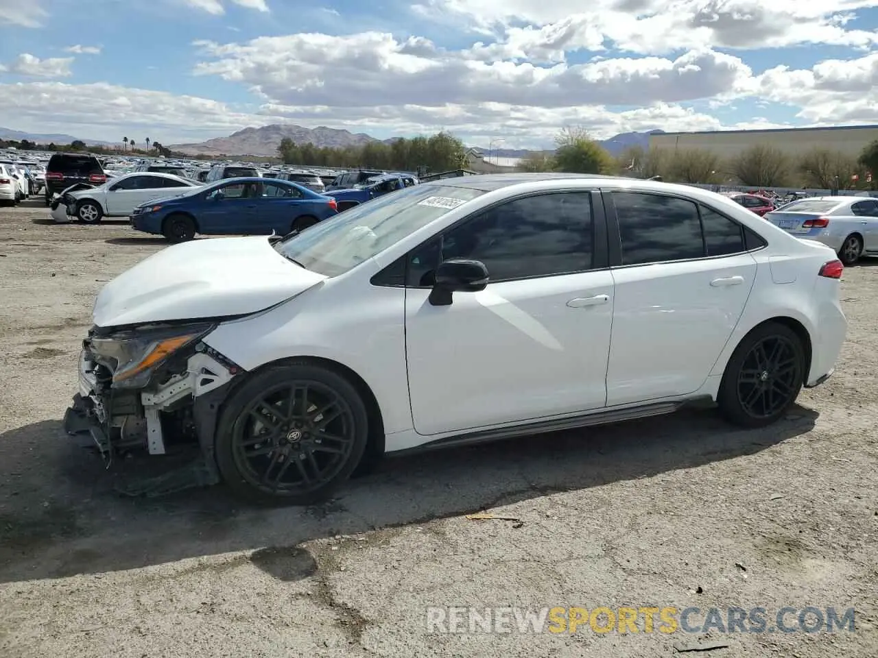 1 Photograph of a damaged car 5YFS4MCE3MP077310 TOYOTA COROLLA 2021