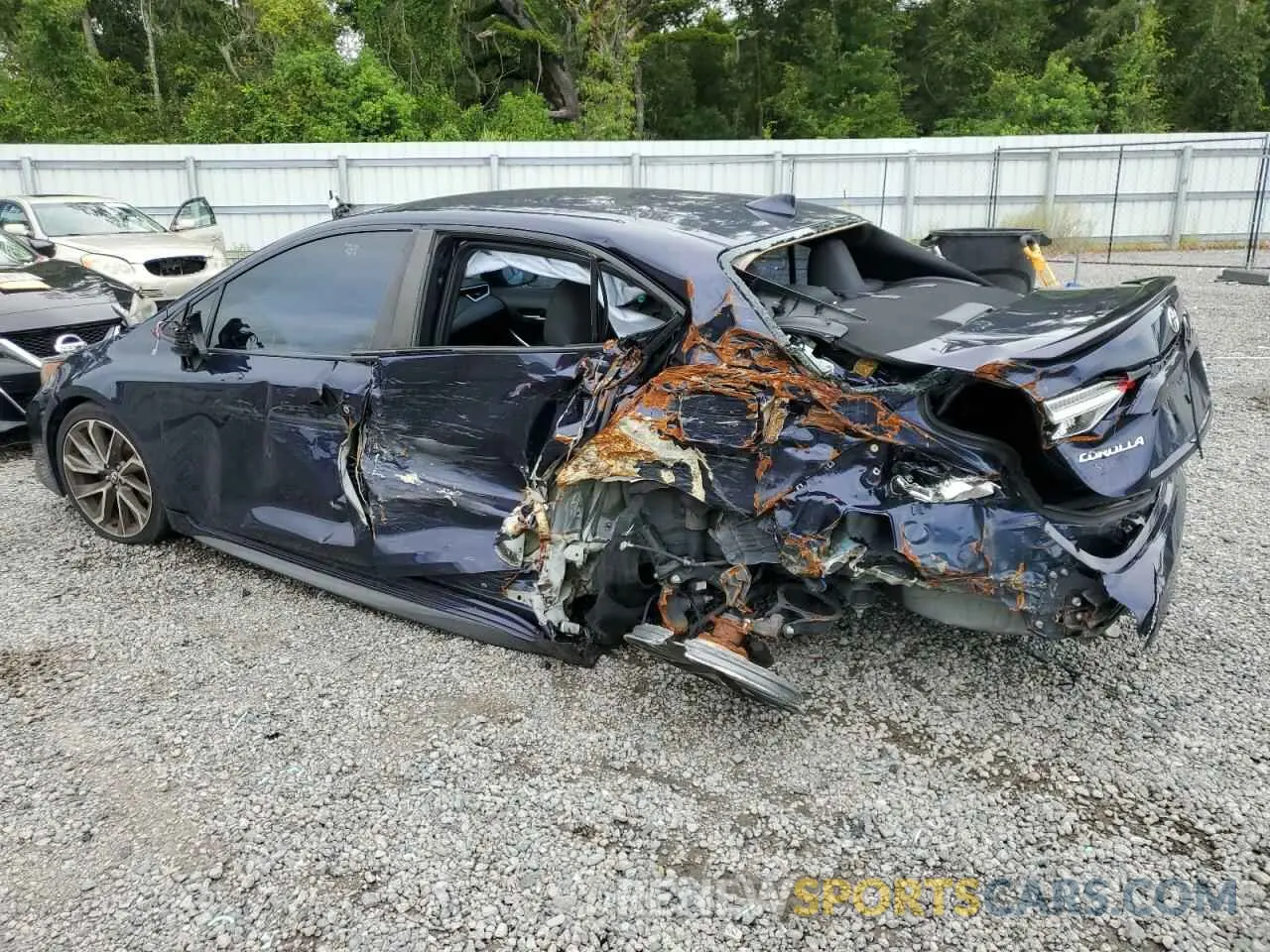 2 Photograph of a damaged car 5YFS4MCE3MP084967 TOYOTA COROLLA 2021