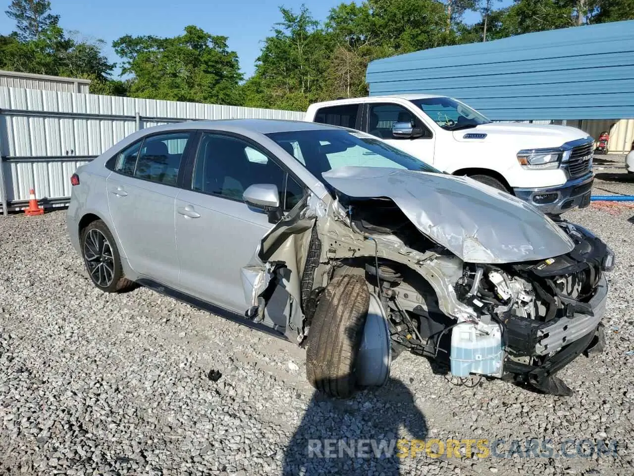 4 Photograph of a damaged car 5YFS4MCE3MP090266 TOYOTA COROLLA 2021