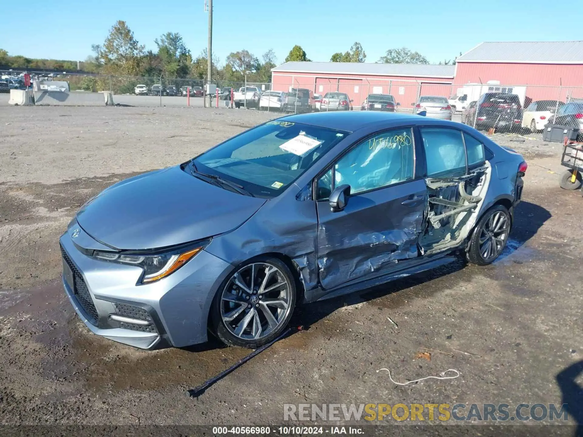 2 Photograph of a damaged car 5YFS4MCE3MP092423 TOYOTA COROLLA 2021