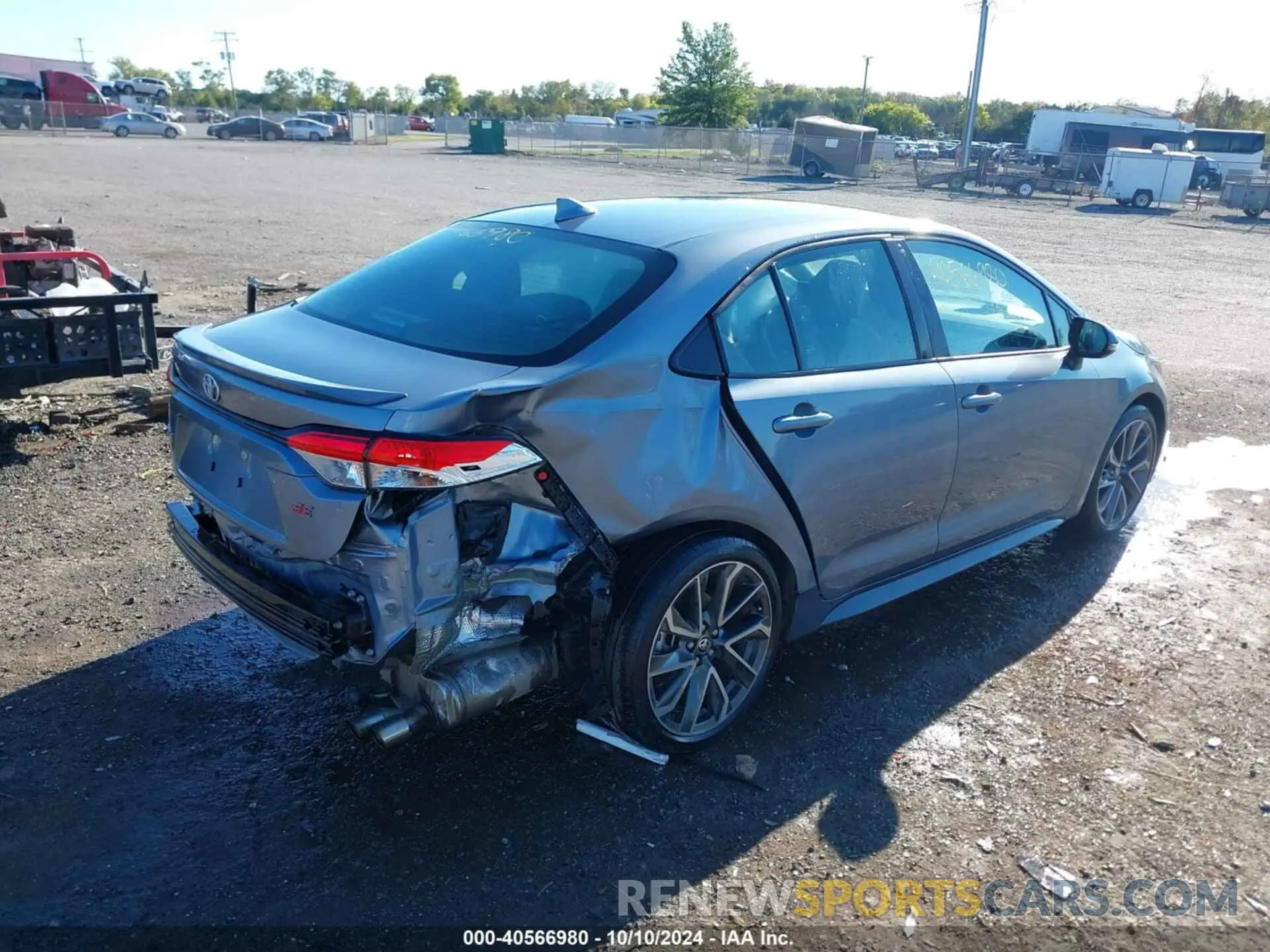 4 Photograph of a damaged car 5YFS4MCE3MP092423 TOYOTA COROLLA 2021
