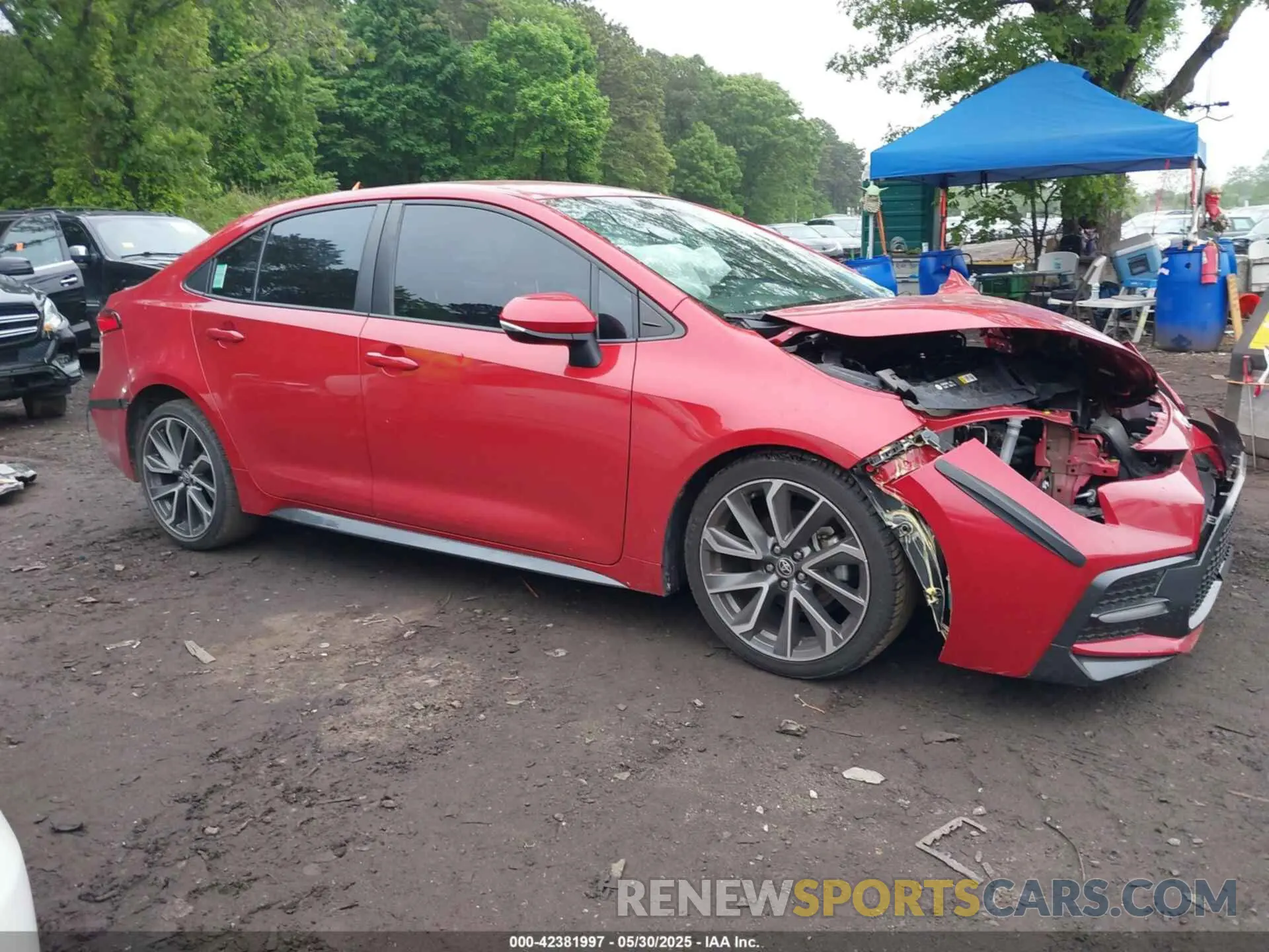 13 Photograph of a damaged car 5YFS4MCE3MP096911 TOYOTA COROLLA 2021