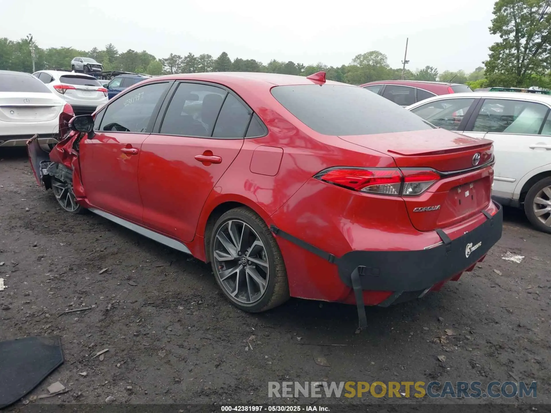 3 Photograph of a damaged car 5YFS4MCE3MP096911 TOYOTA COROLLA 2021