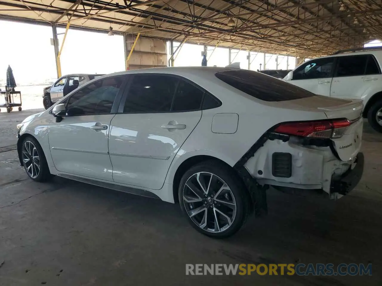 2 Photograph of a damaged car 5YFS4MCE4MP061830 TOYOTA COROLLA 2021