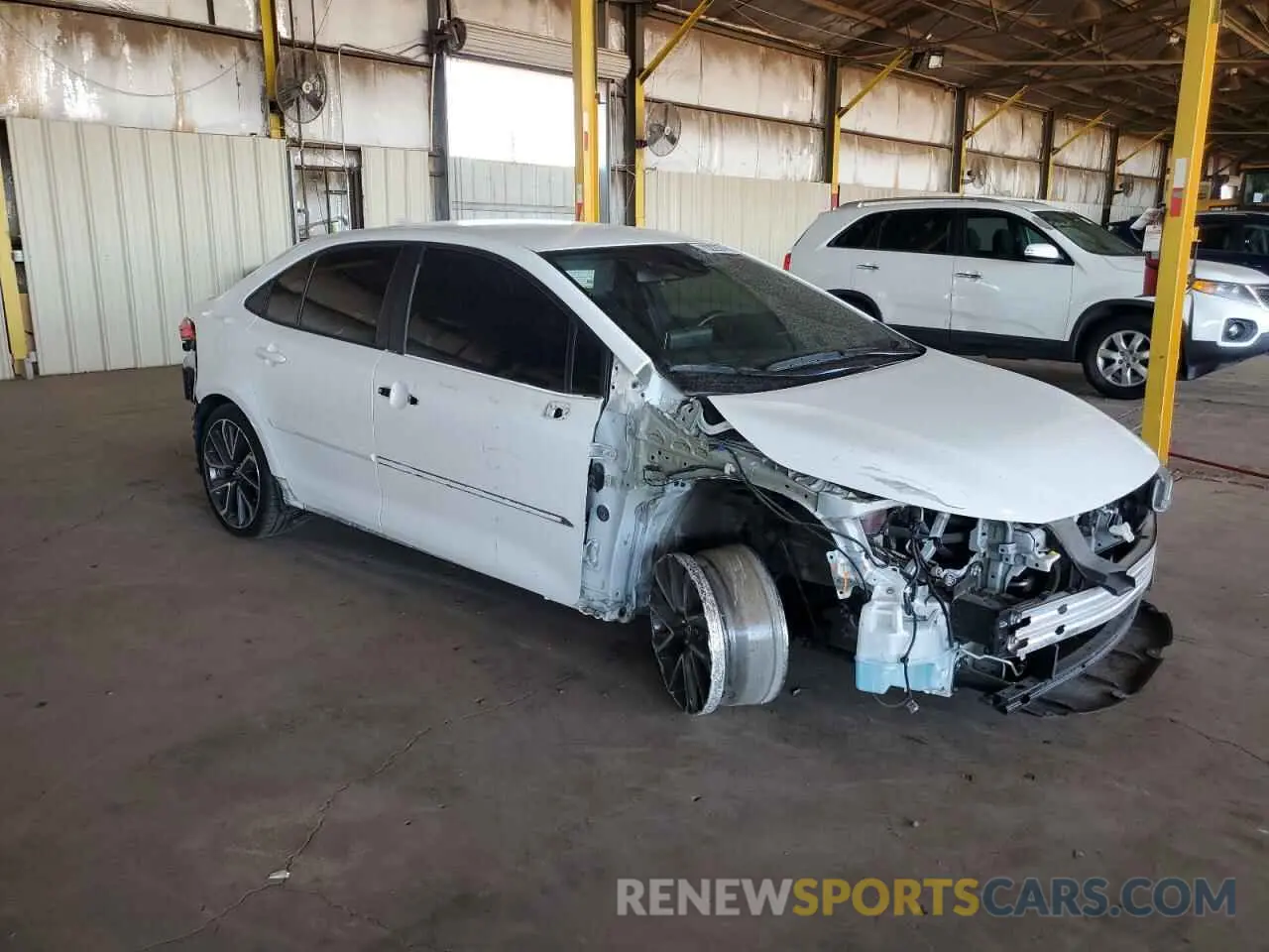 4 Photograph of a damaged car 5YFS4MCE4MP061830 TOYOTA COROLLA 2021