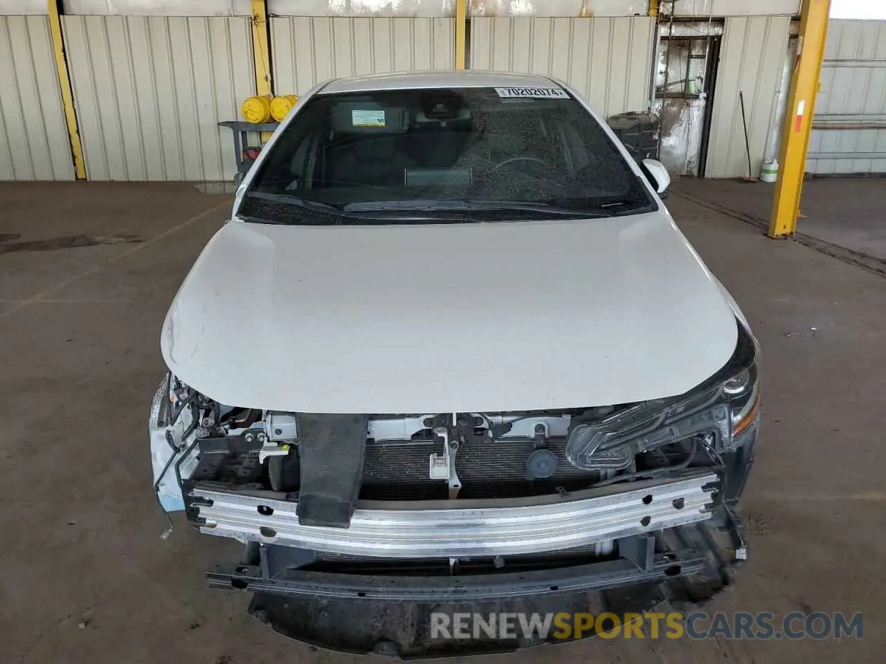 5 Photograph of a damaged car 5YFS4MCE4MP061830 TOYOTA COROLLA 2021