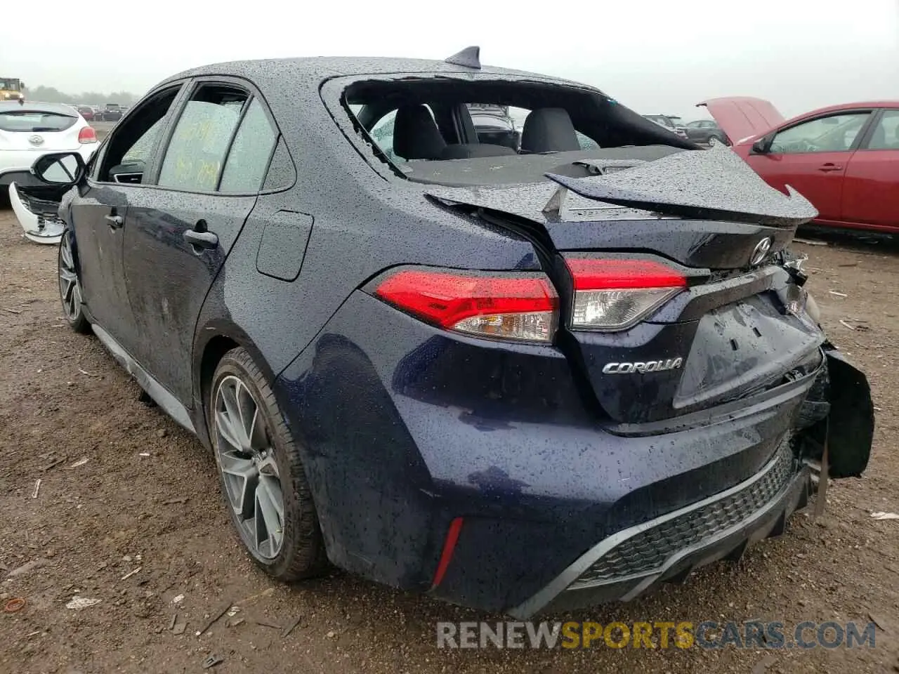 3 Photograph of a damaged car 5YFS4MCE4MP062847 TOYOTA COROLLA 2021