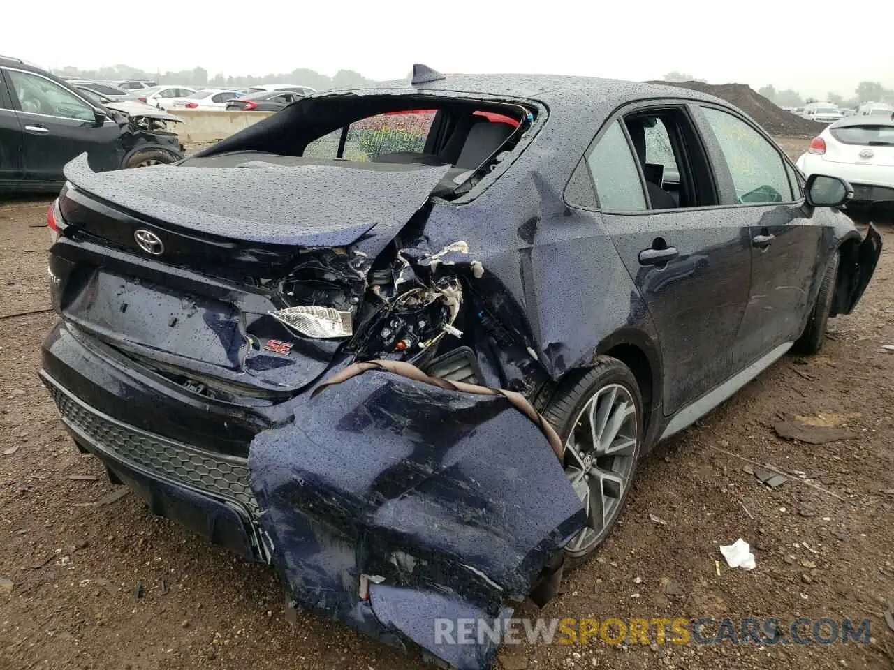 4 Photograph of a damaged car 5YFS4MCE4MP062847 TOYOTA COROLLA 2021