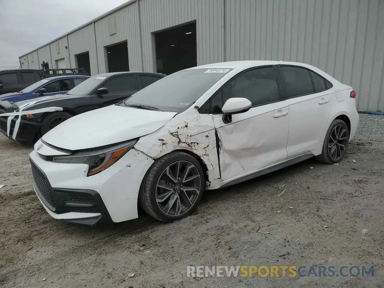 1 Photograph of a damaged car 5YFS4MCE4MP070219 TOYOTA COROLLA 2021