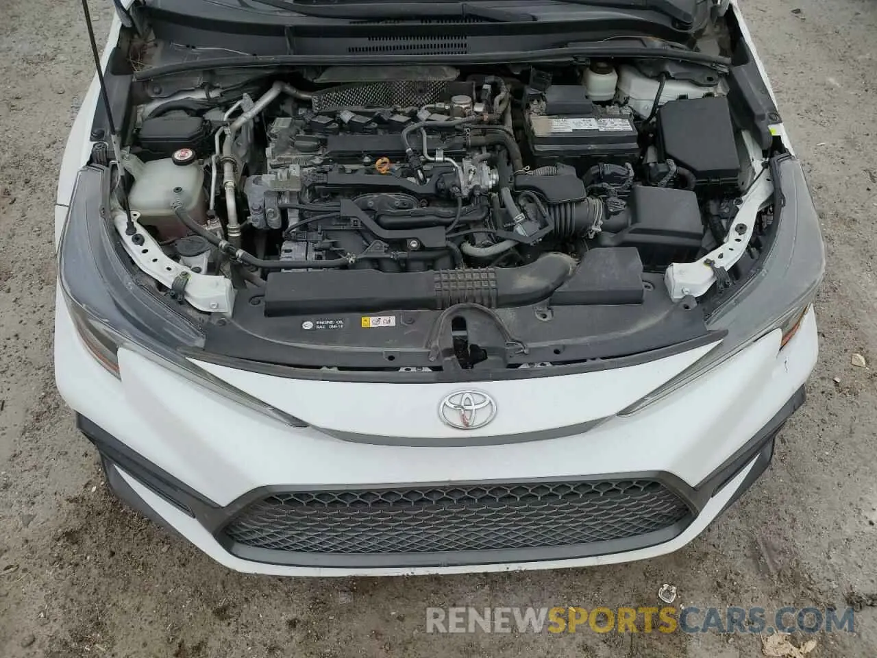 11 Photograph of a damaged car 5YFS4MCE4MP070219 TOYOTA COROLLA 2021