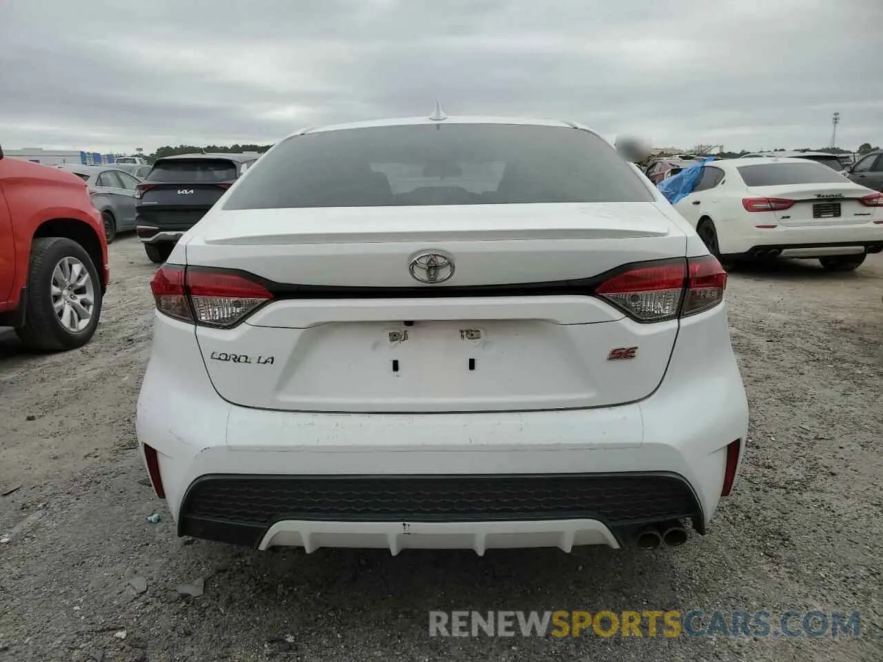 6 Photograph of a damaged car 5YFS4MCE4MP070219 TOYOTA COROLLA 2021