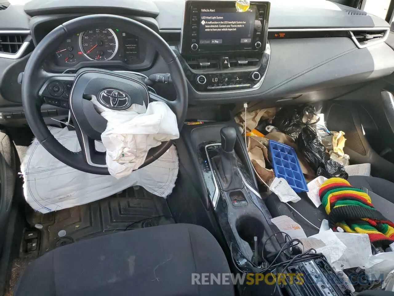 8 Photograph of a damaged car 5YFS4MCE4MP073203 TOYOTA COROLLA 2021