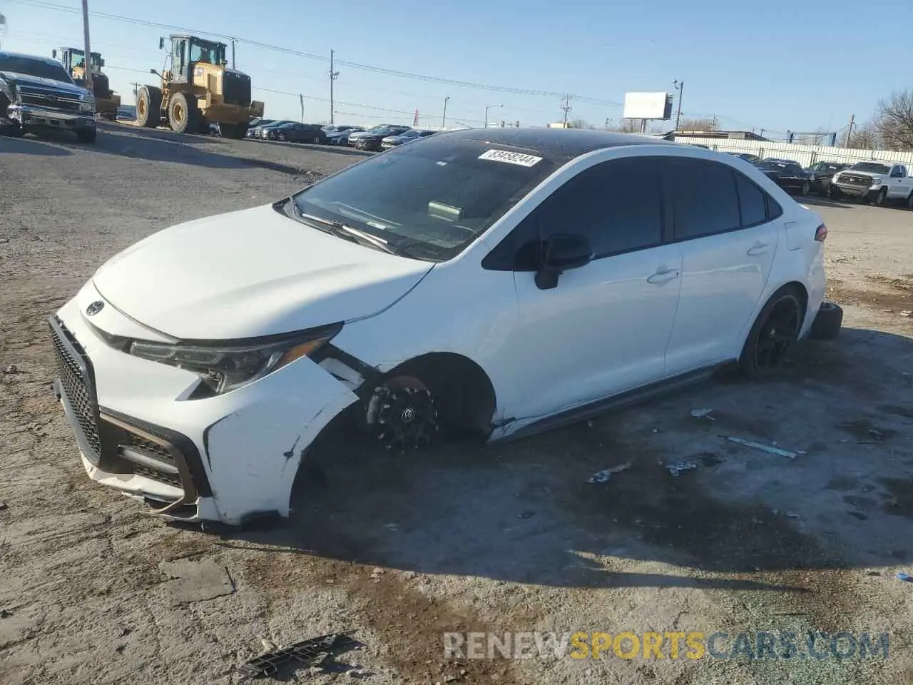 1 Photograph of a damaged car 5YFS4MCE4MP076828 TOYOTA COROLLA 2021