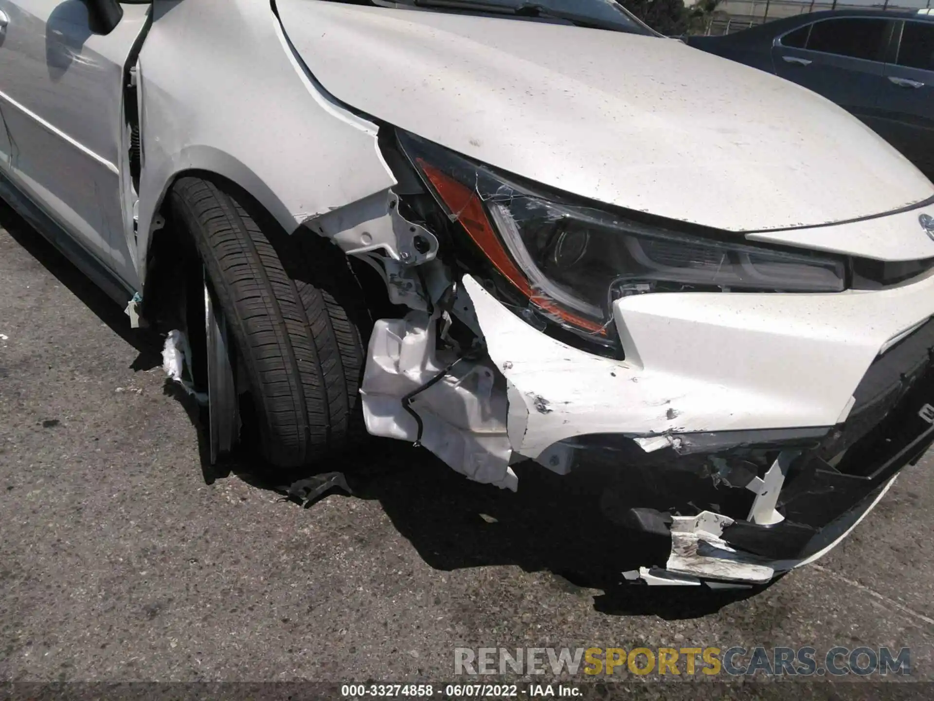 6 Photograph of a damaged car 5YFS4MCE4MP081091 TOYOTA COROLLA 2021