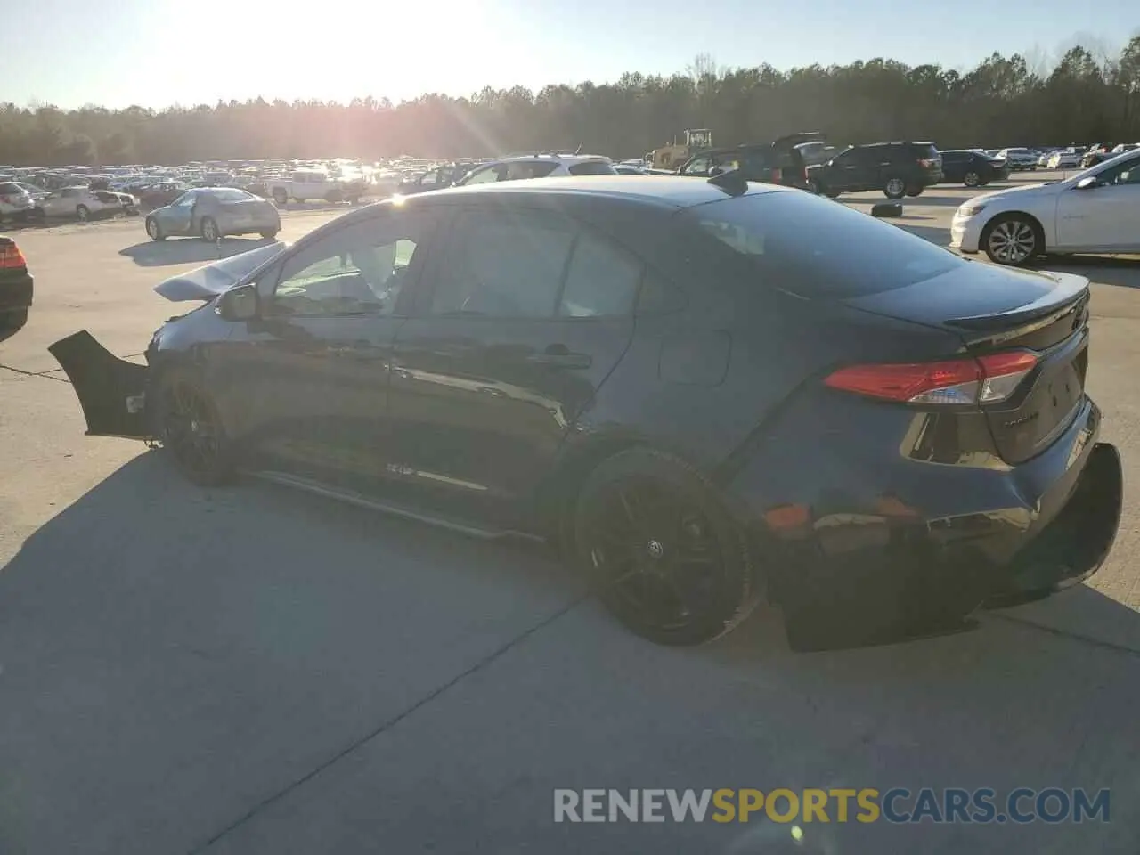 2 Photograph of a damaged car 5YFS4MCE4MP087313 TOYOTA COROLLA 2021