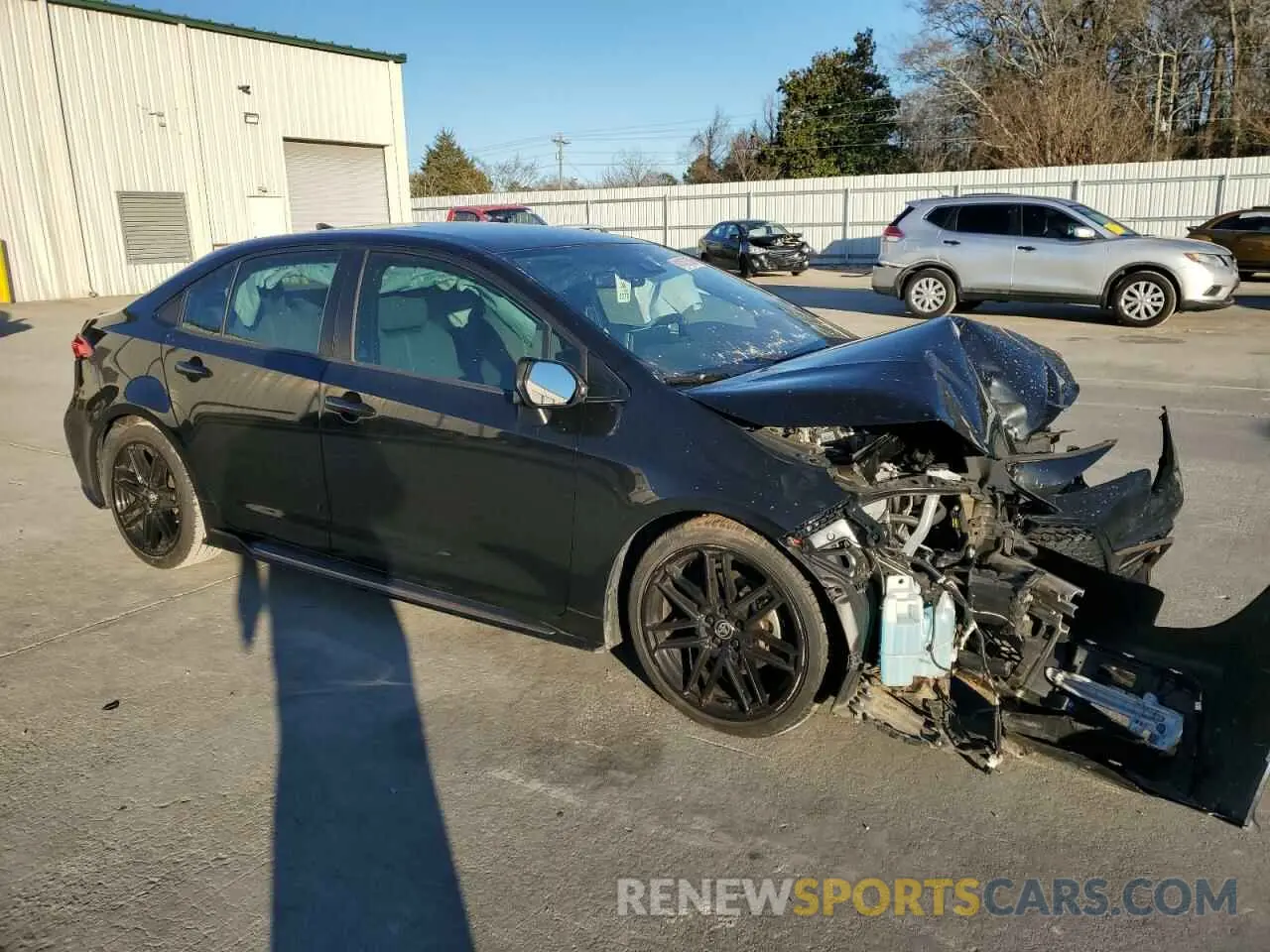 4 Photograph of a damaged car 5YFS4MCE4MP087313 TOYOTA COROLLA 2021