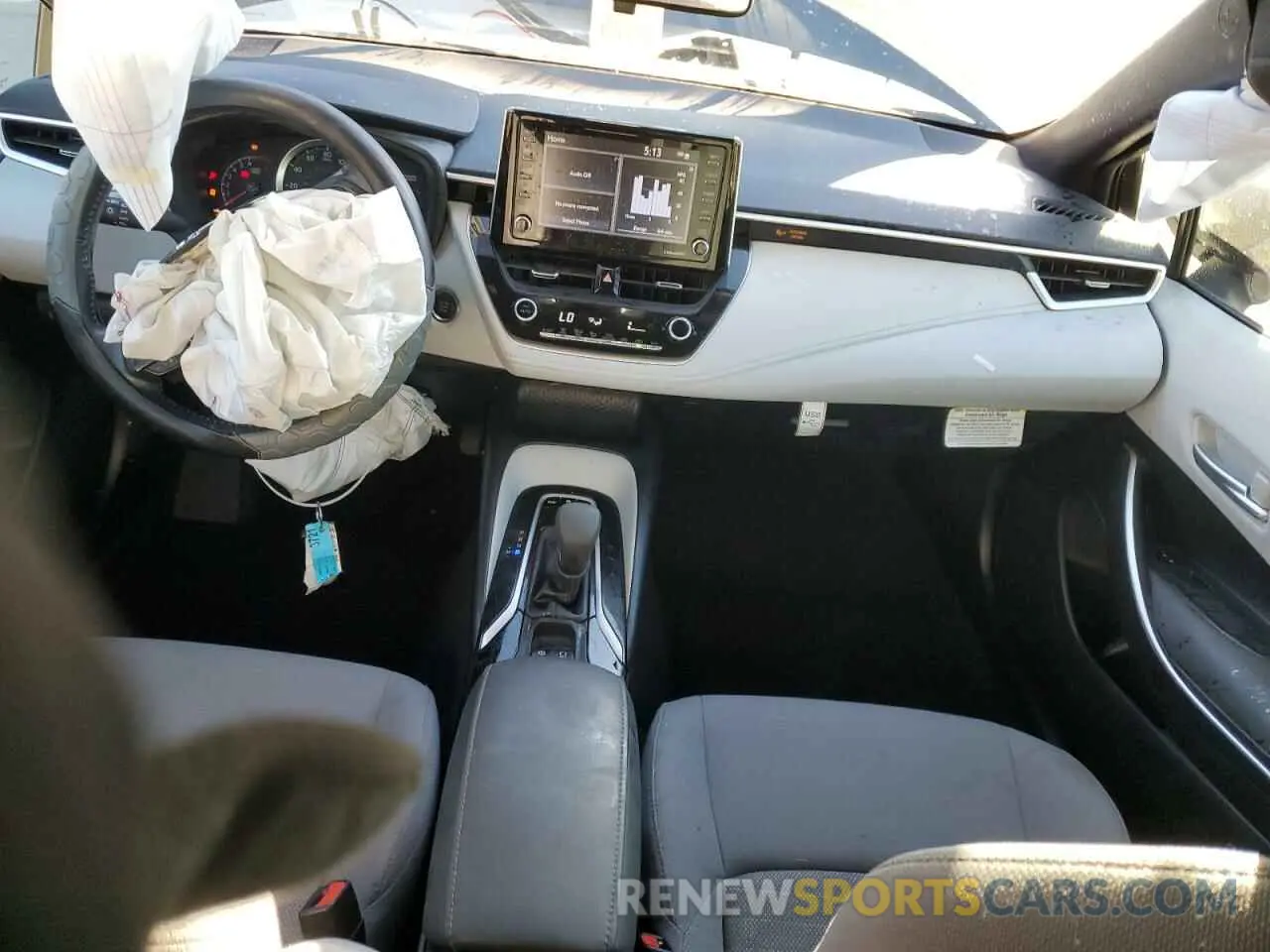 8 Photograph of a damaged car 5YFS4MCE4MP087313 TOYOTA COROLLA 2021