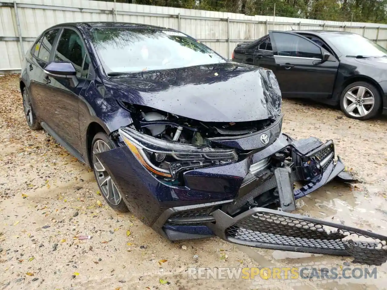 1 Photograph of a damaged car 5YFS4MCE4MP094522 TOYOTA COROLLA 2021