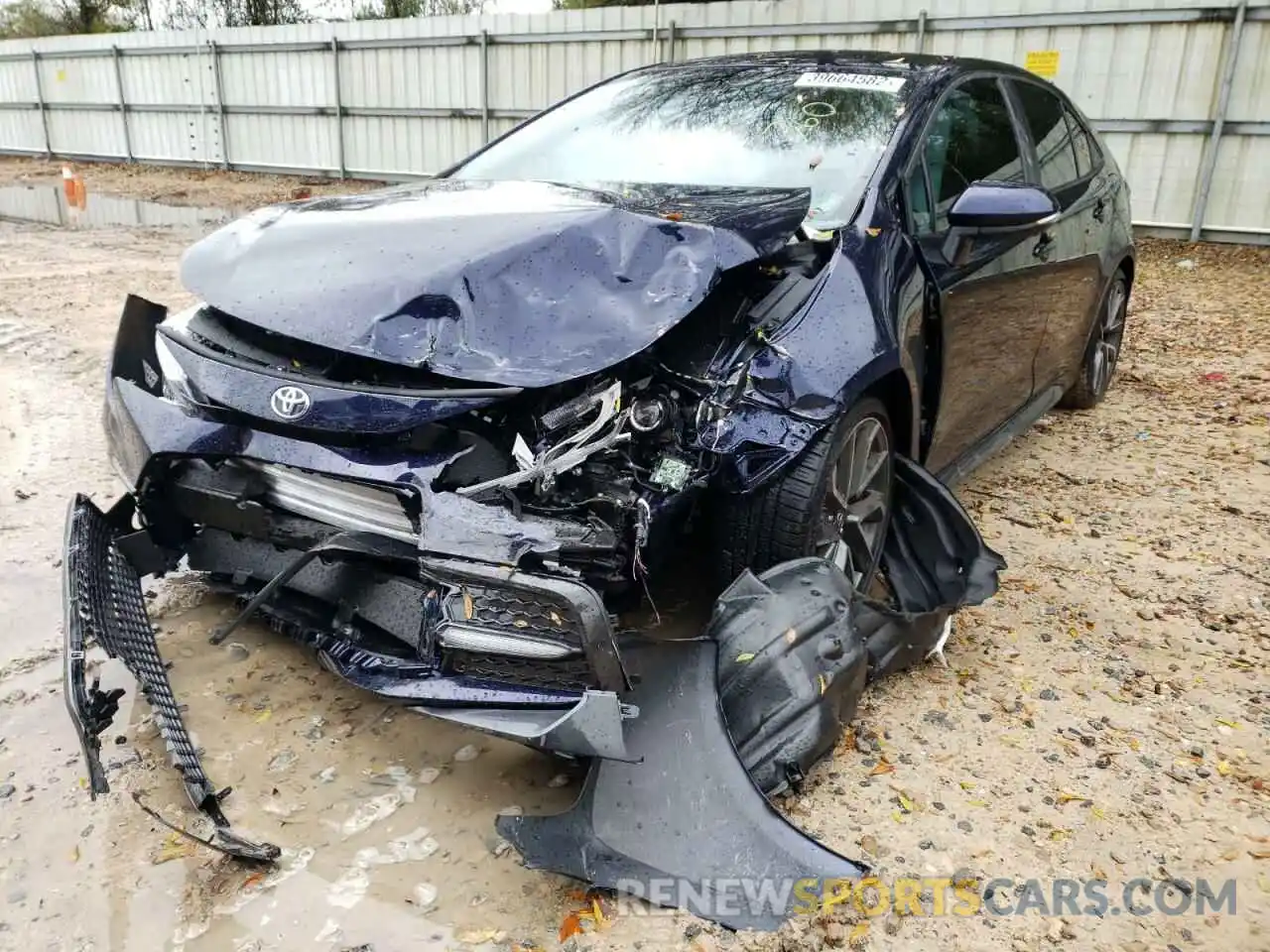 2 Photograph of a damaged car 5YFS4MCE4MP094522 TOYOTA COROLLA 2021