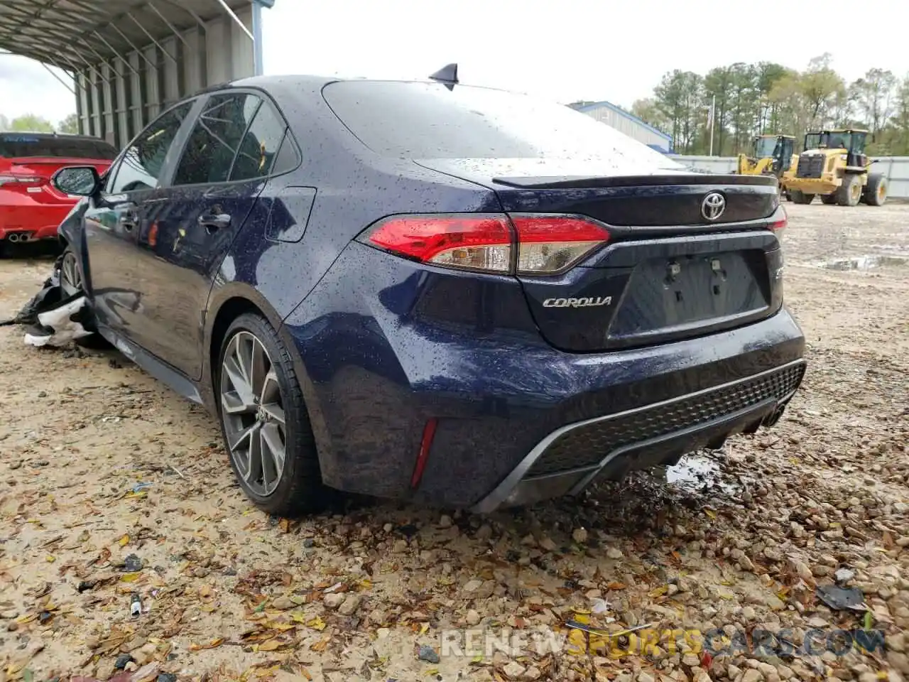 3 Photograph of a damaged car 5YFS4MCE4MP094522 TOYOTA COROLLA 2021