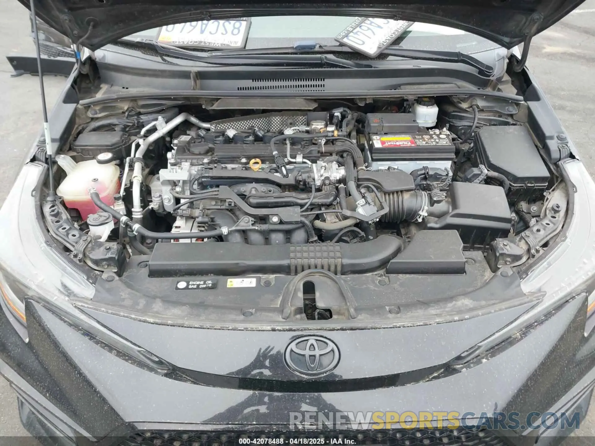 10 Photograph of a damaged car 5YFS4MCE5MP058029 TOYOTA COROLLA 2021