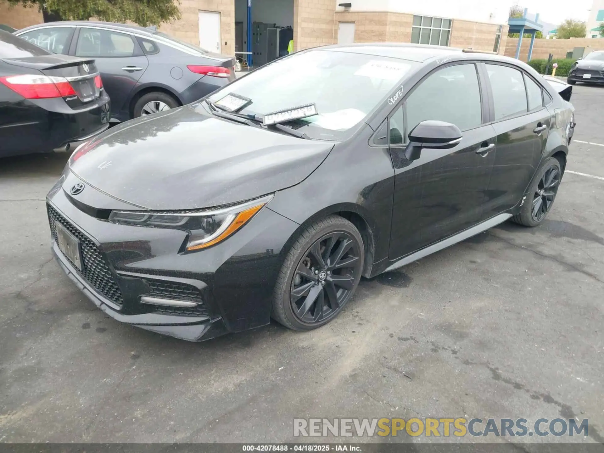 2 Photograph of a damaged car 5YFS4MCE5MP058029 TOYOTA COROLLA 2021