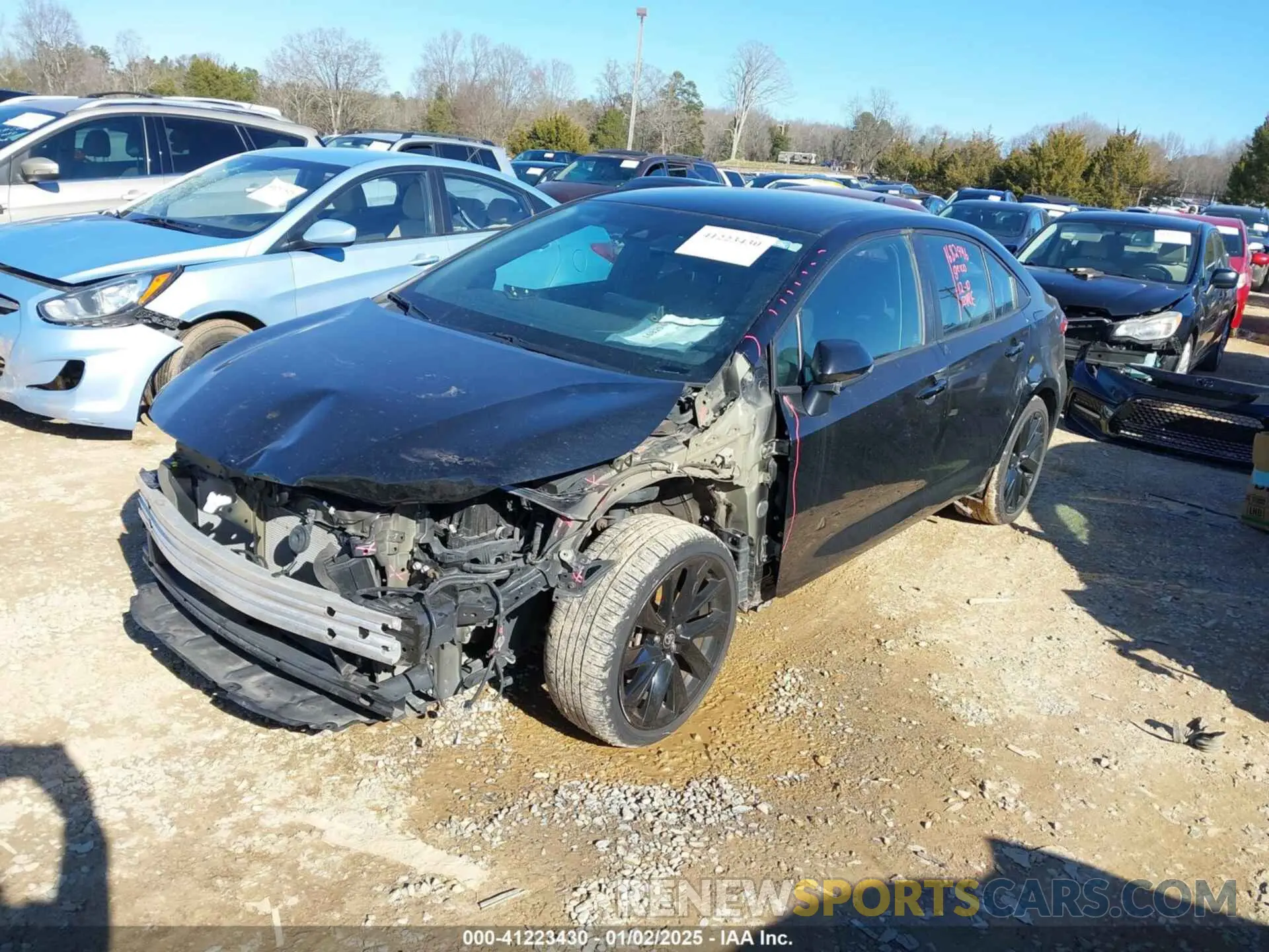 2 Photograph of a damaged car 5YFS4MCE5MP060850 TOYOTA COROLLA 2021