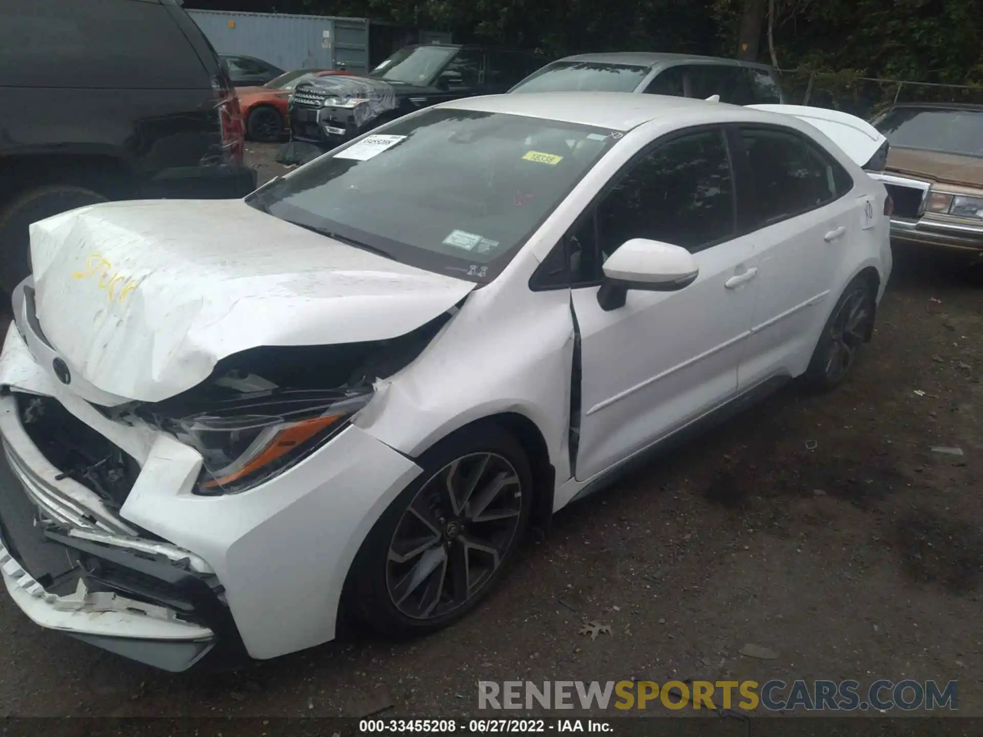 2 Photograph of a damaged car 5YFS4MCE5MP062498 TOYOTA COROLLA 2021