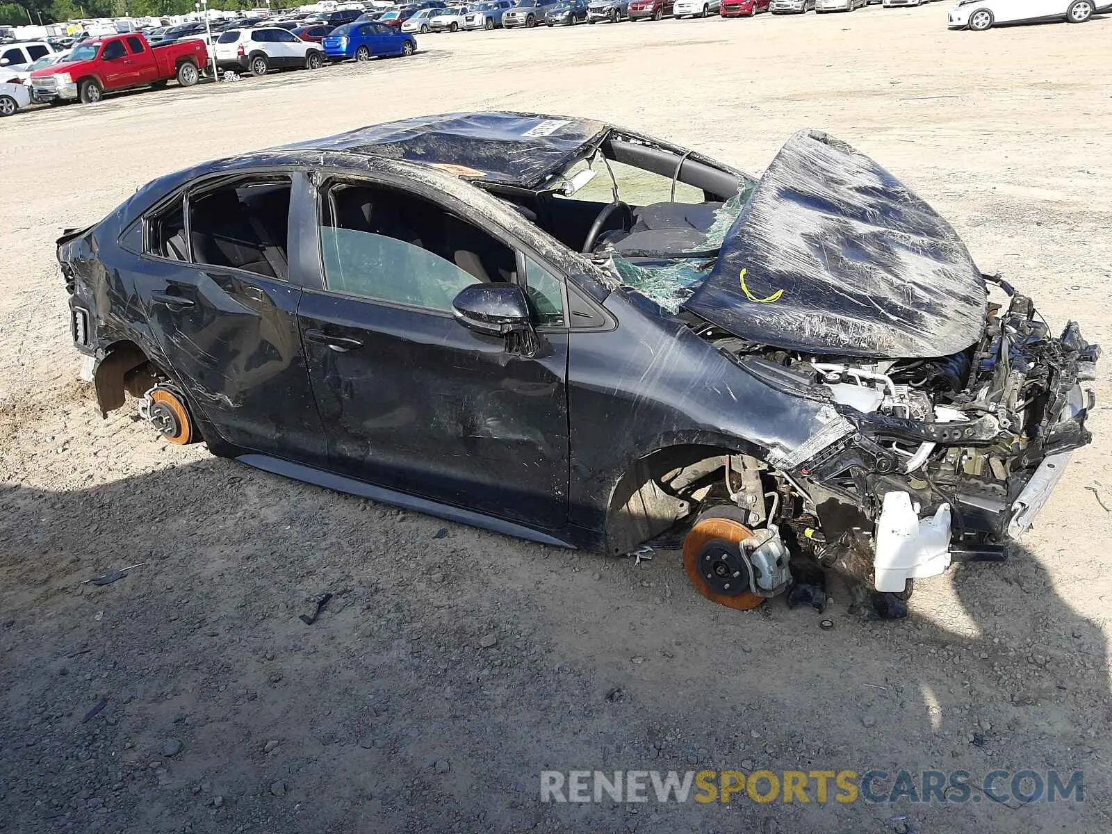 9 Photograph of a damaged car 5YFS4MCE5MP064171 TOYOTA COROLLA 2021