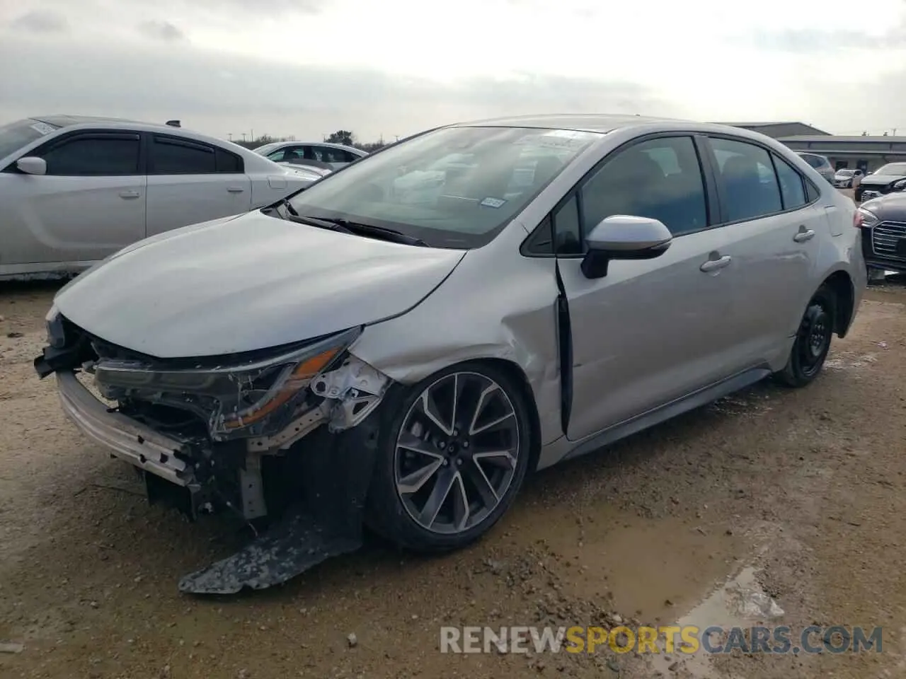 1 Photograph of a damaged car 5YFS4MCE5MP064199 TOYOTA COROLLA 2021