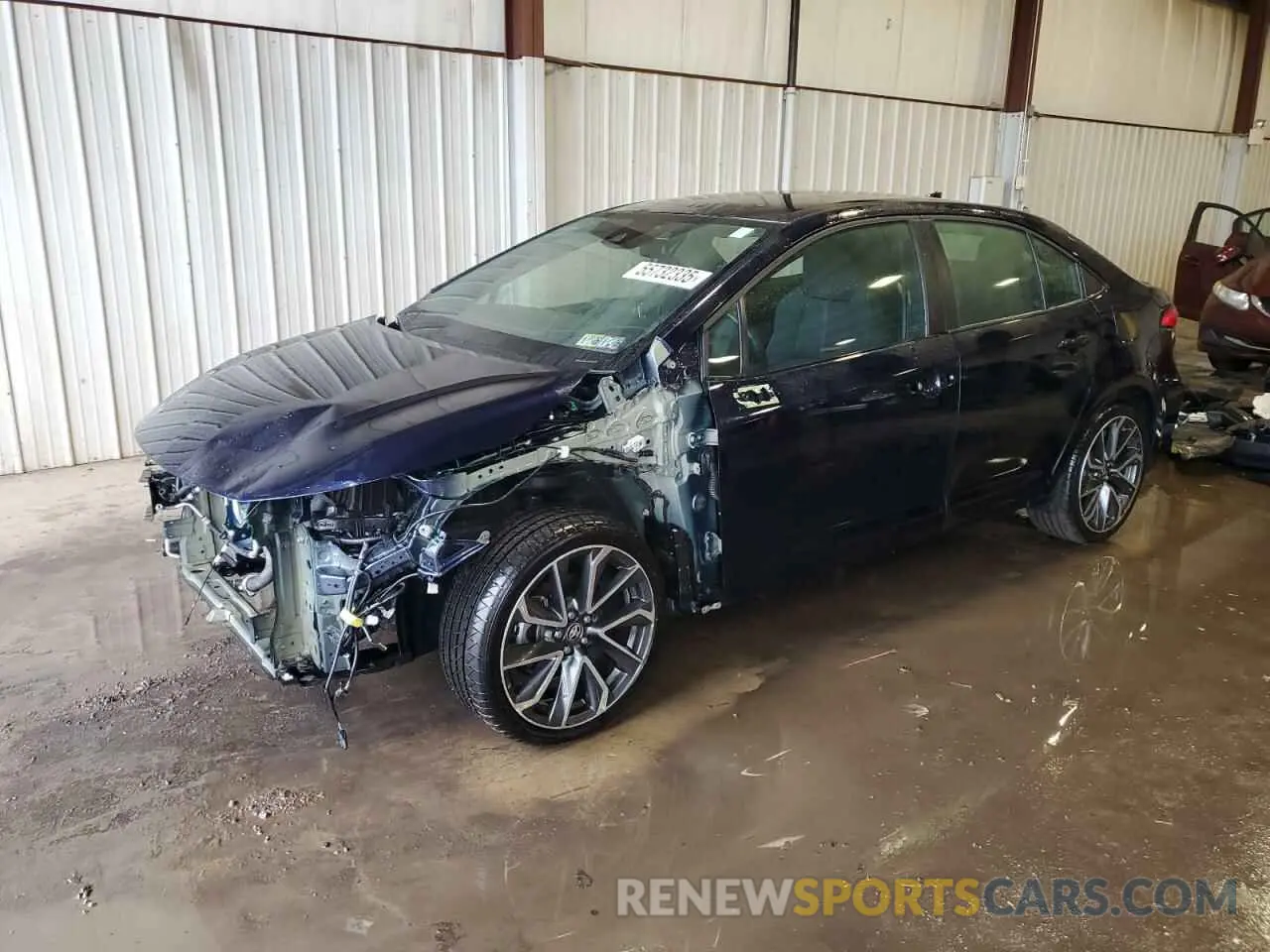 1 Photograph of a damaged car 5YFS4MCE5MP067068 TOYOTA COROLLA 2021
