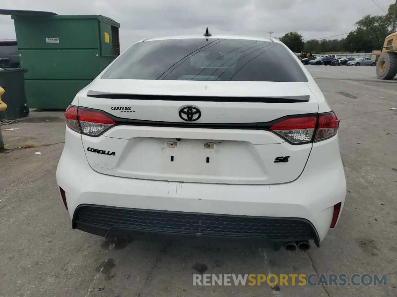 6 Photograph of a damaged car 5YFS4MCE5MP072013 TOYOTA COROLLA 2021