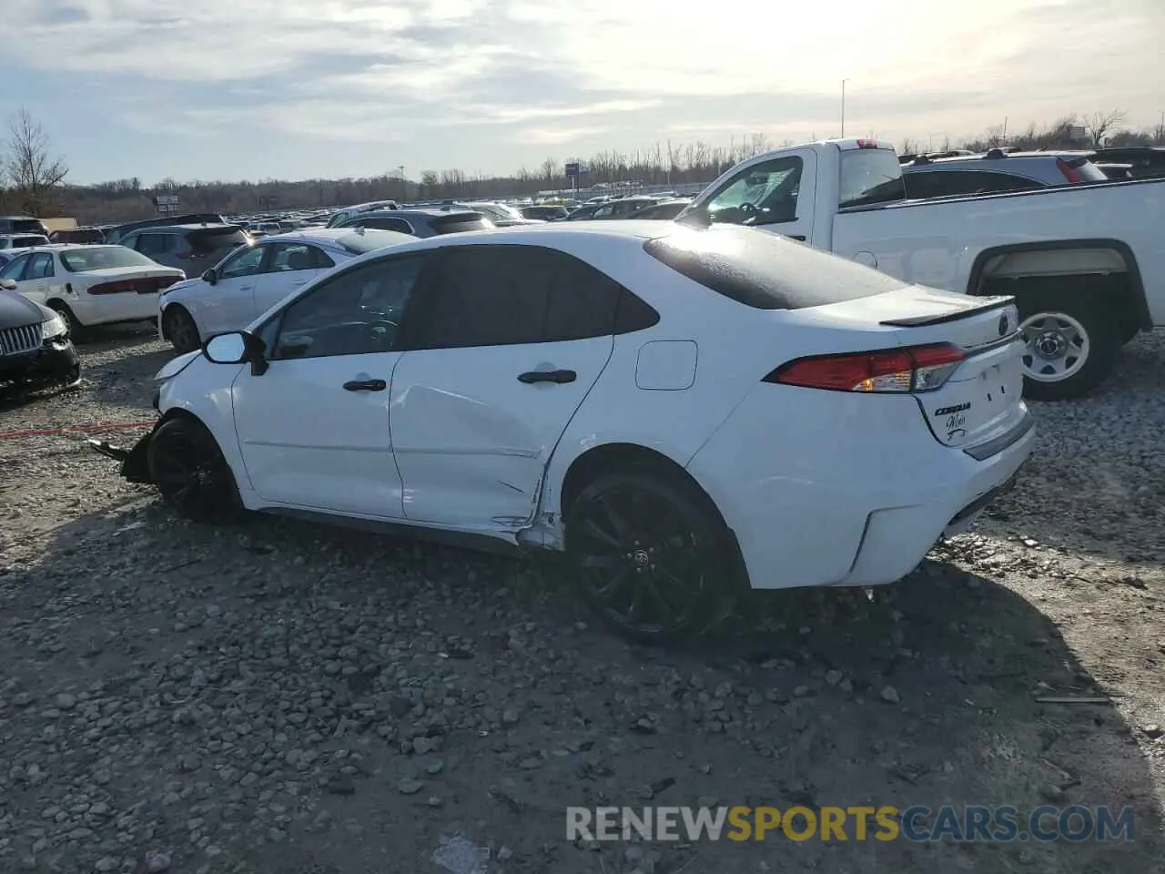 2 Photograph of a damaged car 5YFS4MCE5MP073064 TOYOTA COROLLA 2021
