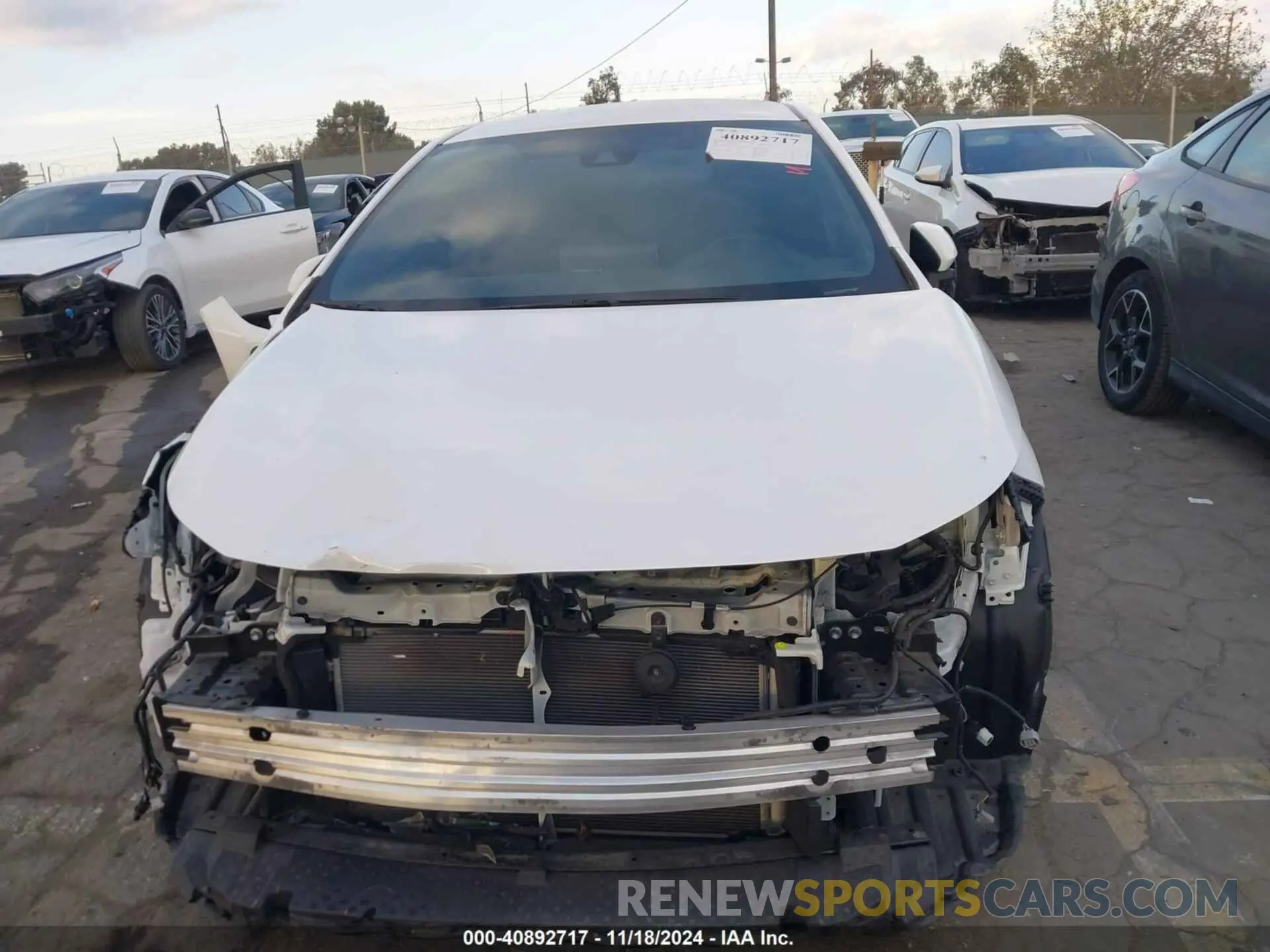 13 Photograph of a damaged car 5YFS4MCE5MP077048 TOYOTA COROLLA 2021