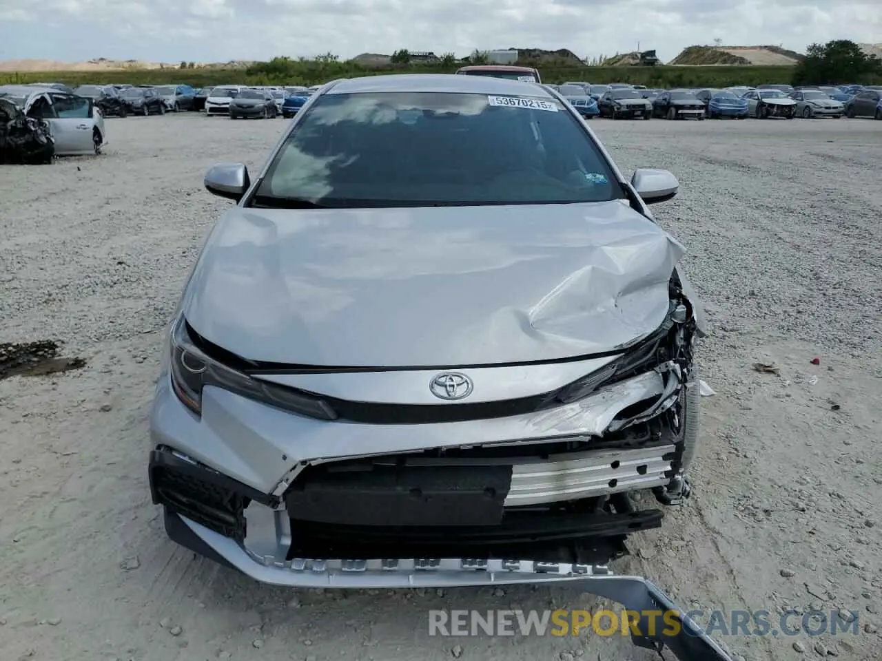 5 Photograph of a damaged car 5YFS4MCE5MP078362 TOYOTA COROLLA 2021
