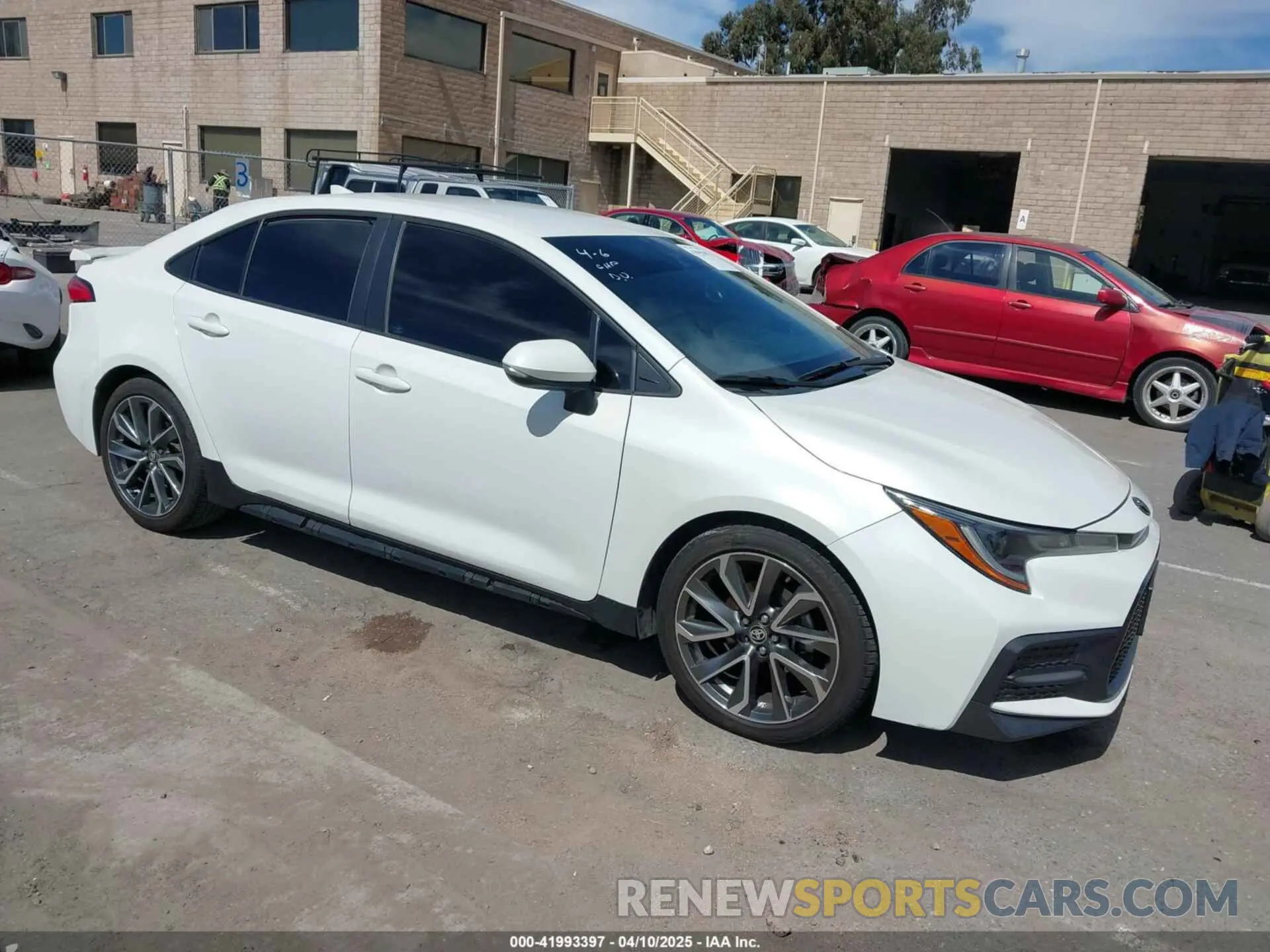 1 Photograph of a damaged car 5YFS4MCE5MP079740 TOYOTA COROLLA 2021