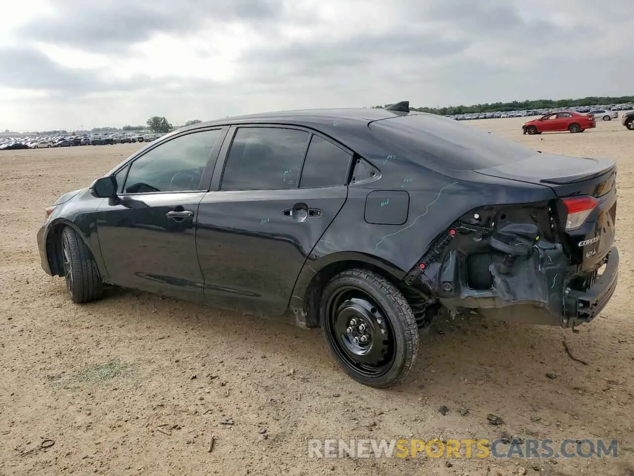 2 Photograph of a damaged car 5YFS4MCE5MP084503 TOYOTA COROLLA 2021