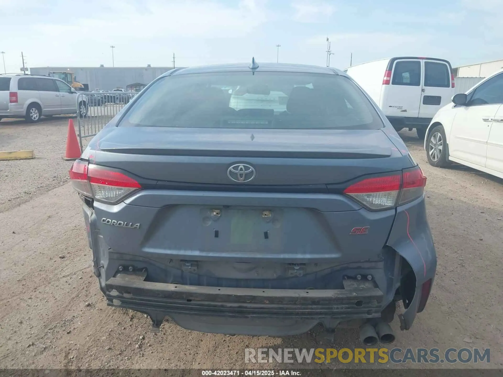 16 Photograph of a damaged car 5YFS4MCE5MP094545 TOYOTA COROLLA 2021