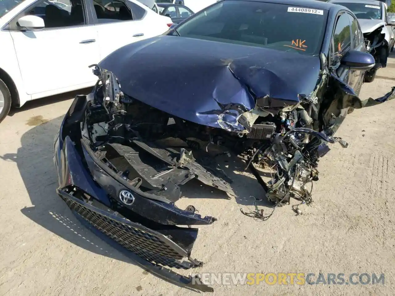 9 Photograph of a damaged car 5YFS4MCE5MP095825 TOYOTA COROLLA 2021