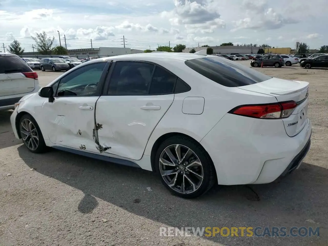 2 Photograph of a damaged car 5YFS4MCE5MP096215 TOYOTA COROLLA 2021