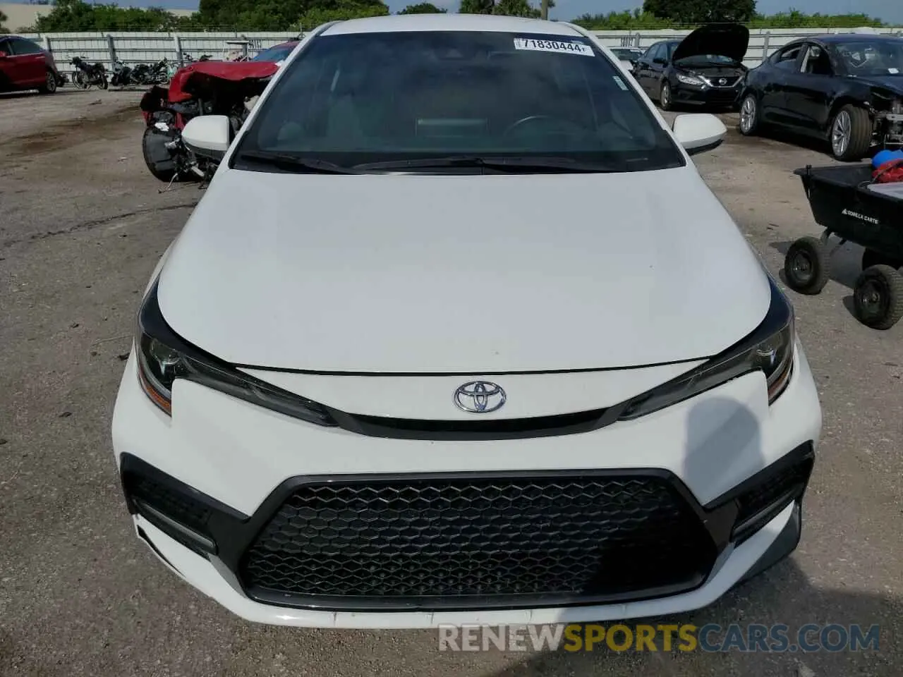 5 Photograph of a damaged car 5YFS4MCE5MP096215 TOYOTA COROLLA 2021