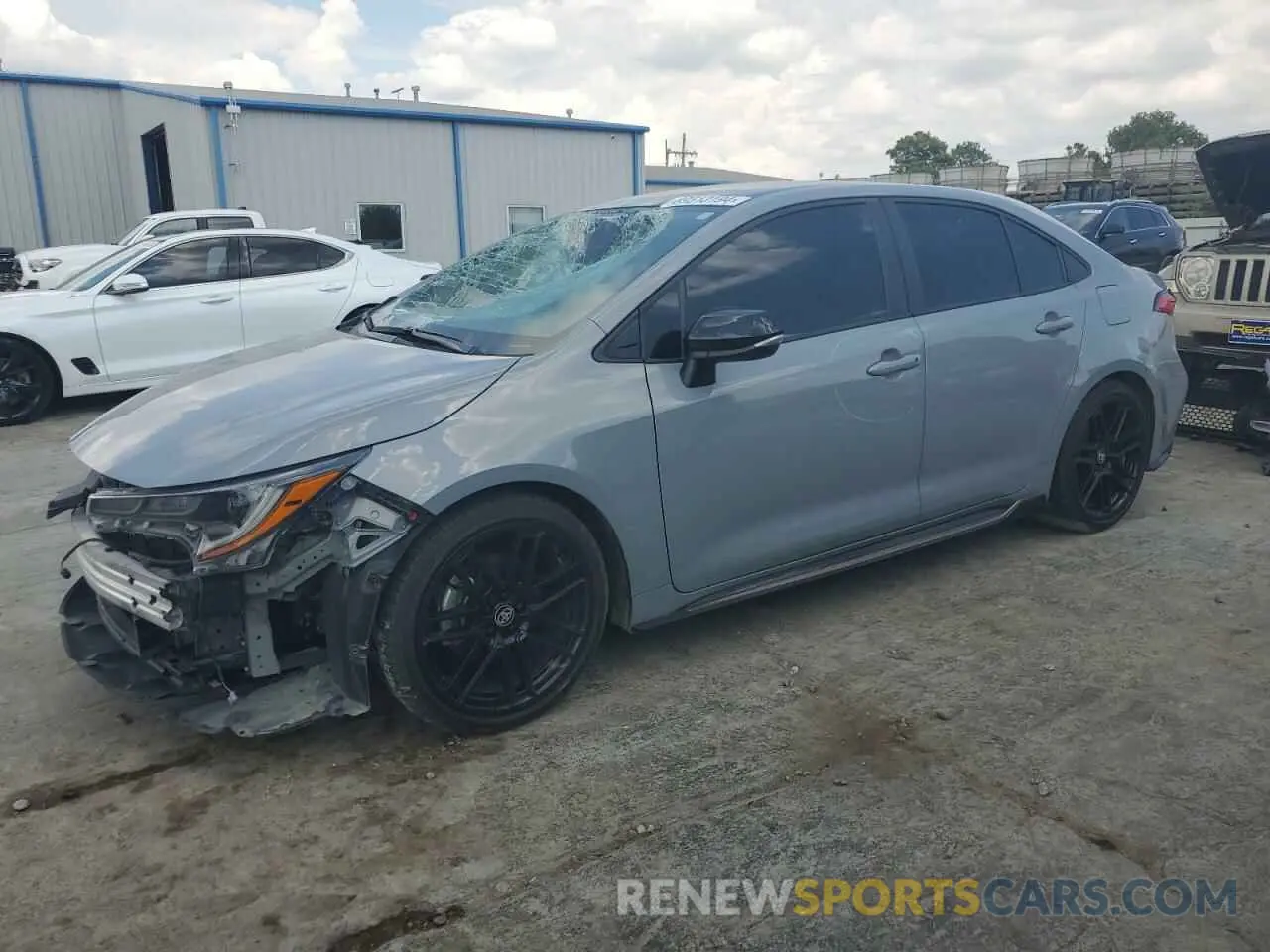 1 Photograph of a damaged car 5YFS4MCE5MP097753 TOYOTA COROLLA 2021