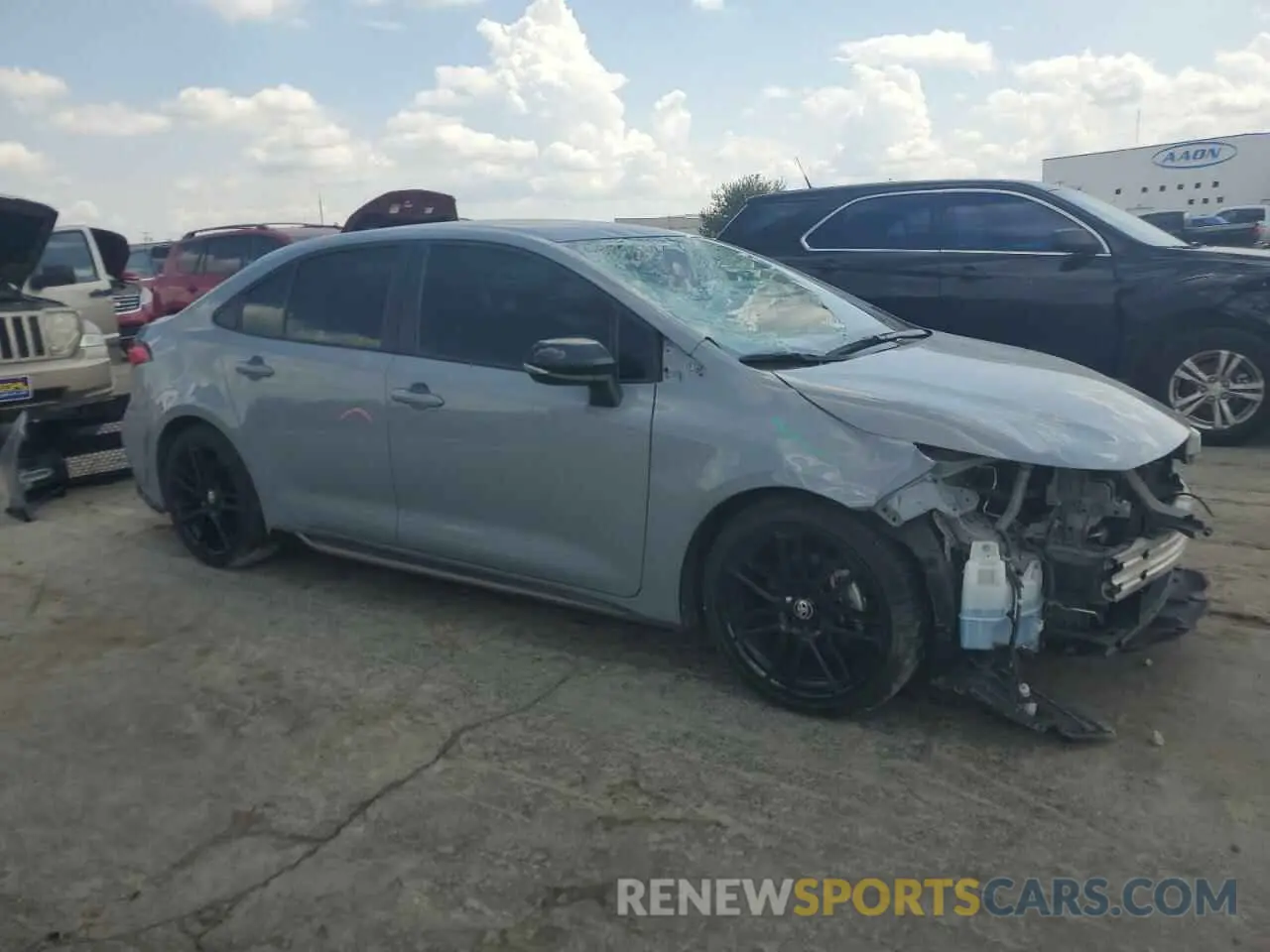 4 Photograph of a damaged car 5YFS4MCE5MP097753 TOYOTA COROLLA 2021