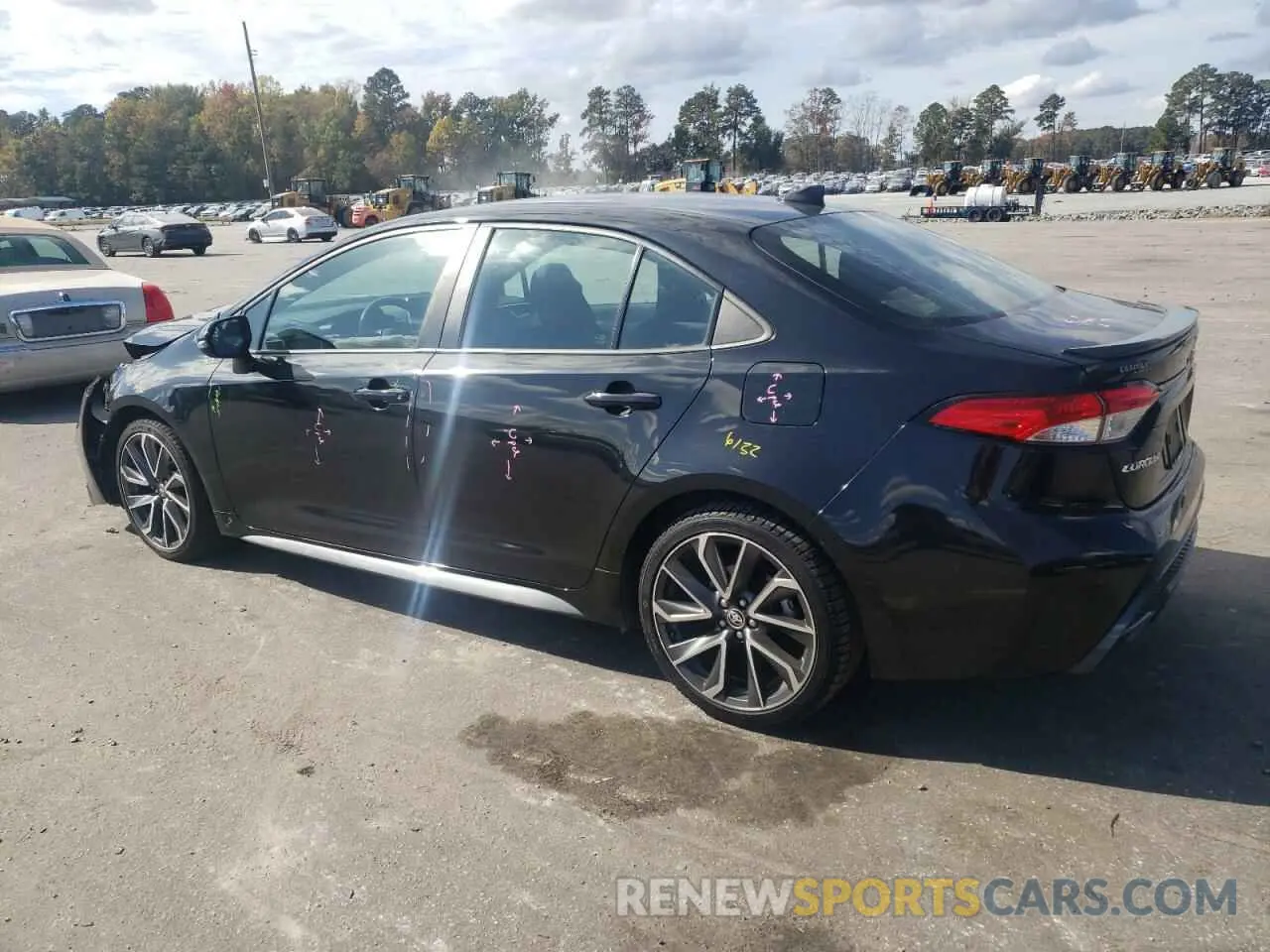 2 Photograph of a damaged car 5YFS4MCE6MP058007 TOYOTA COROLLA 2021