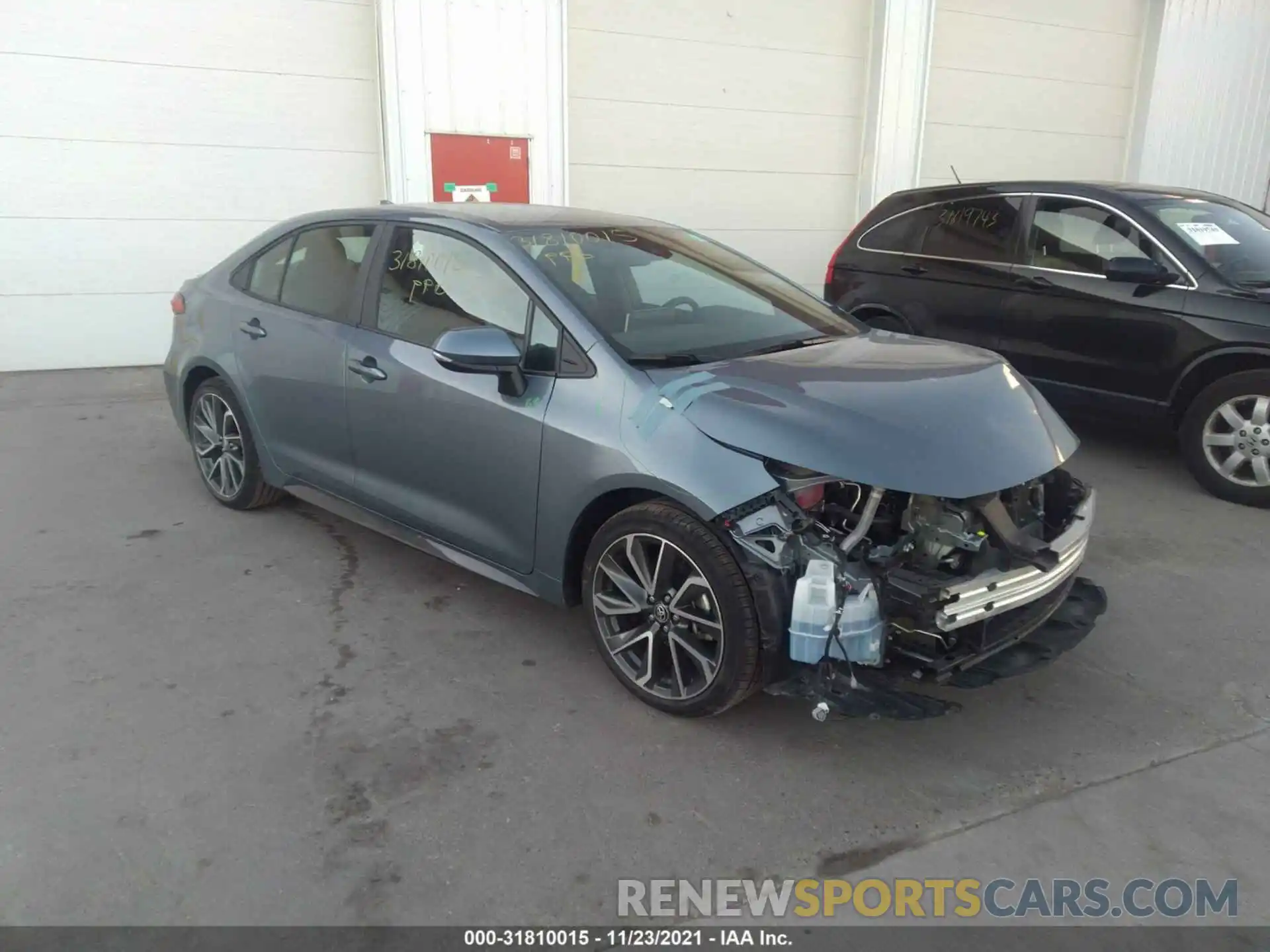 1 Photograph of a damaged car 5YFS4MCE6MP059027 TOYOTA COROLLA 2021