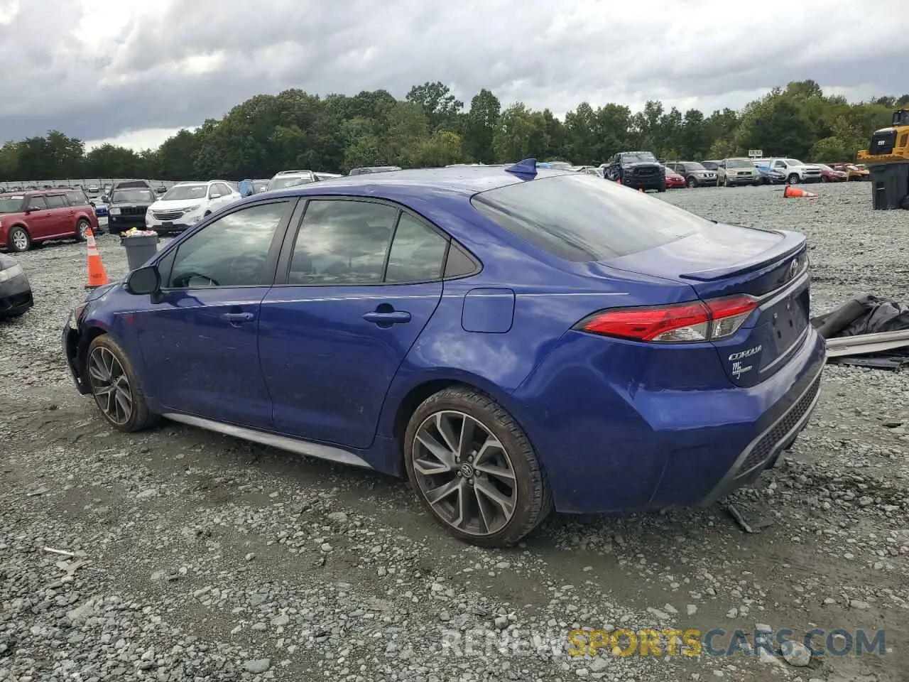 2 Photograph of a damaged car 5YFS4MCE6MP062123 TOYOTA COROLLA 2021