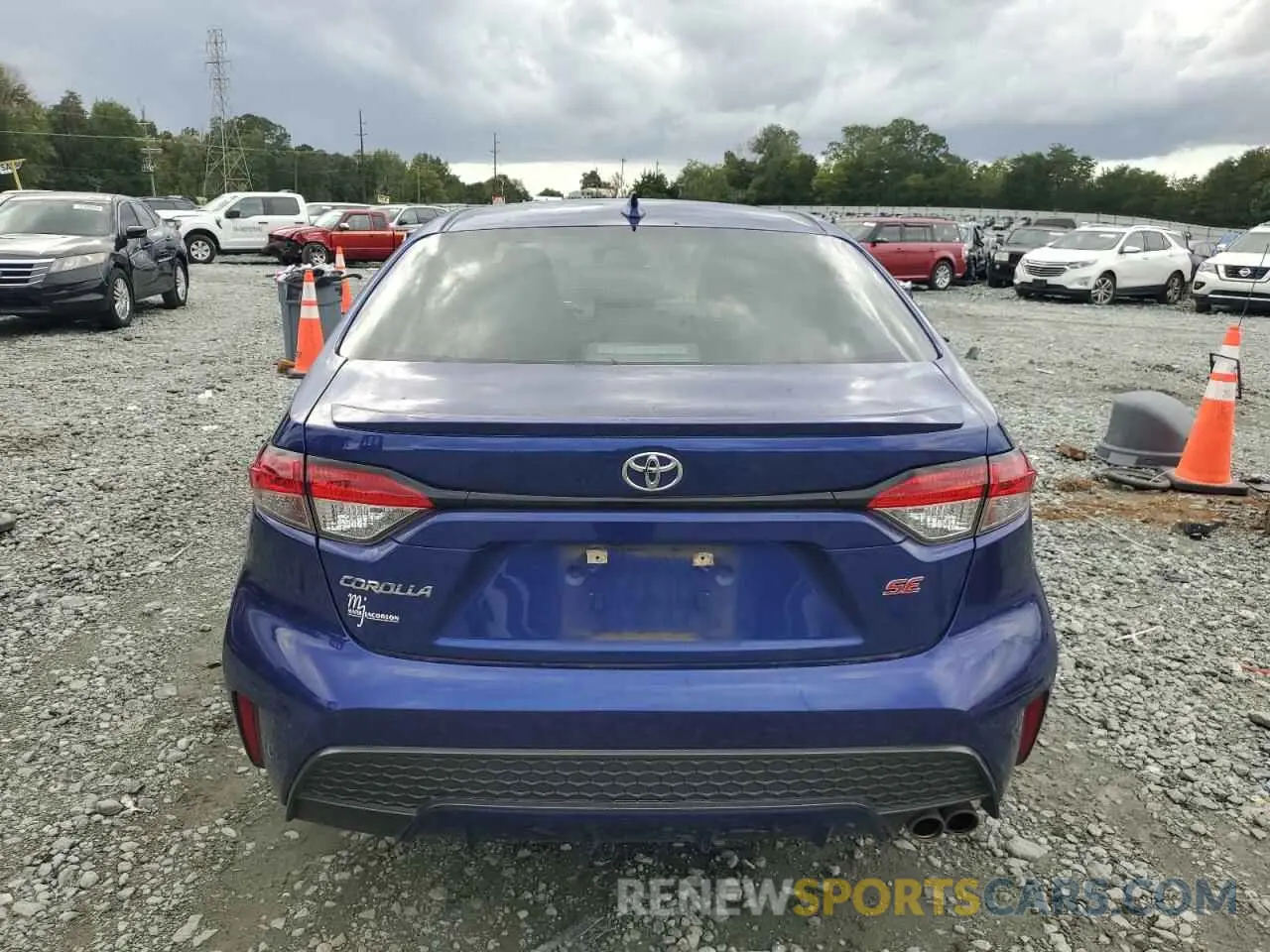6 Photograph of a damaged car 5YFS4MCE6MP062123 TOYOTA COROLLA 2021