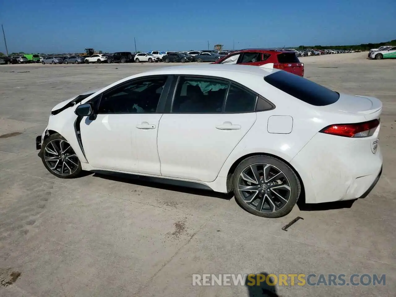 2 Photograph of a damaged car 5YFS4MCE6MP064681 TOYOTA COROLLA 2021