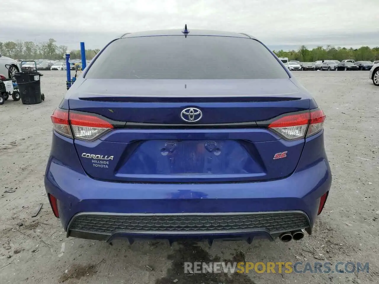 6 Photograph of a damaged car 5YFS4MCE6MP067872 TOYOTA COROLLA 2021